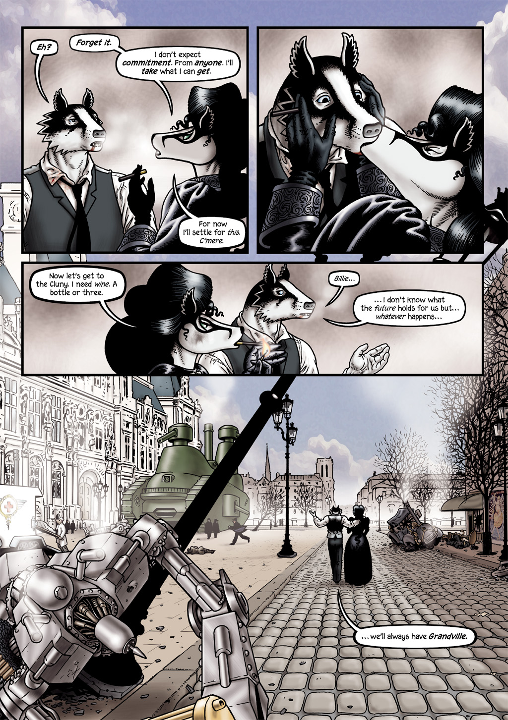 Read online Grandville Bête Noire comic -  Issue # TPB - 99