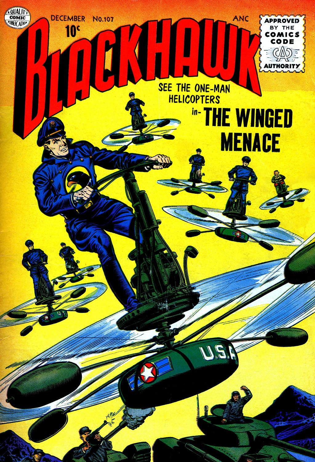 Read online Blackhawk (1957) comic -  Issue #107 - 1