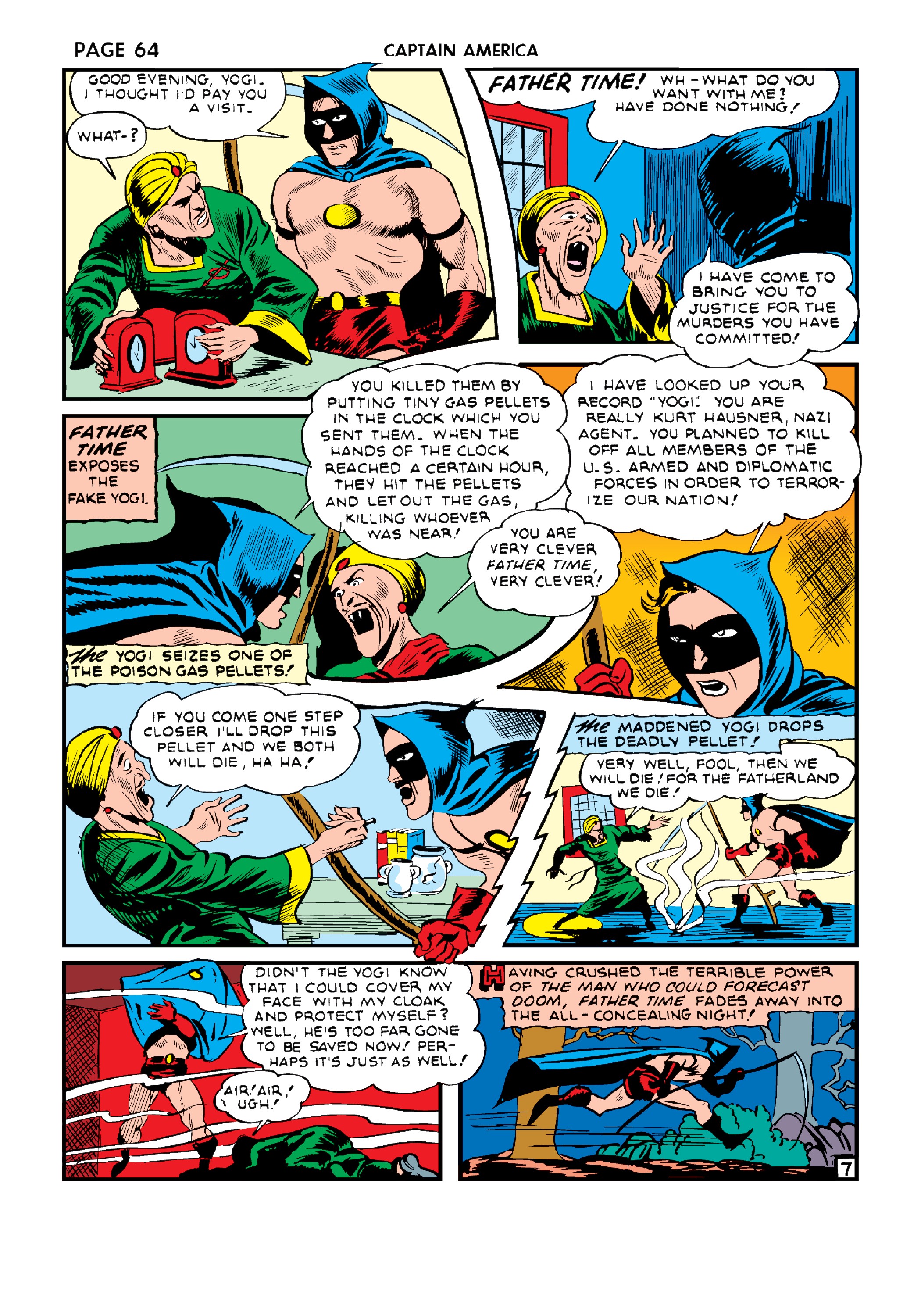 Read online Marvel Masterworks: Golden Age Captain America comic -  Issue # TPB 3 (Part 2) - 39