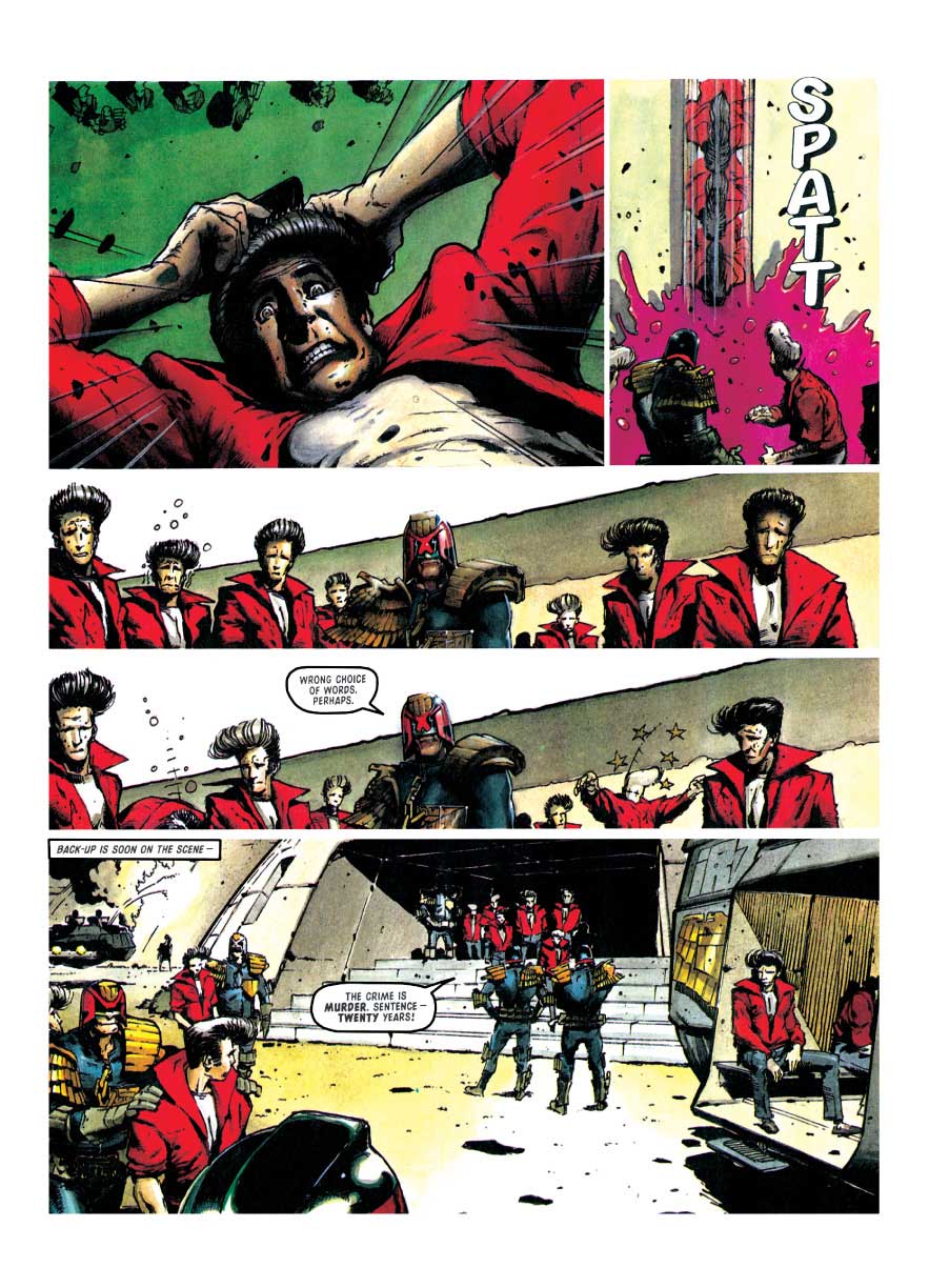 Read online Judge Dredd Megazine (Vol. 5) comic -  Issue #288 - 129