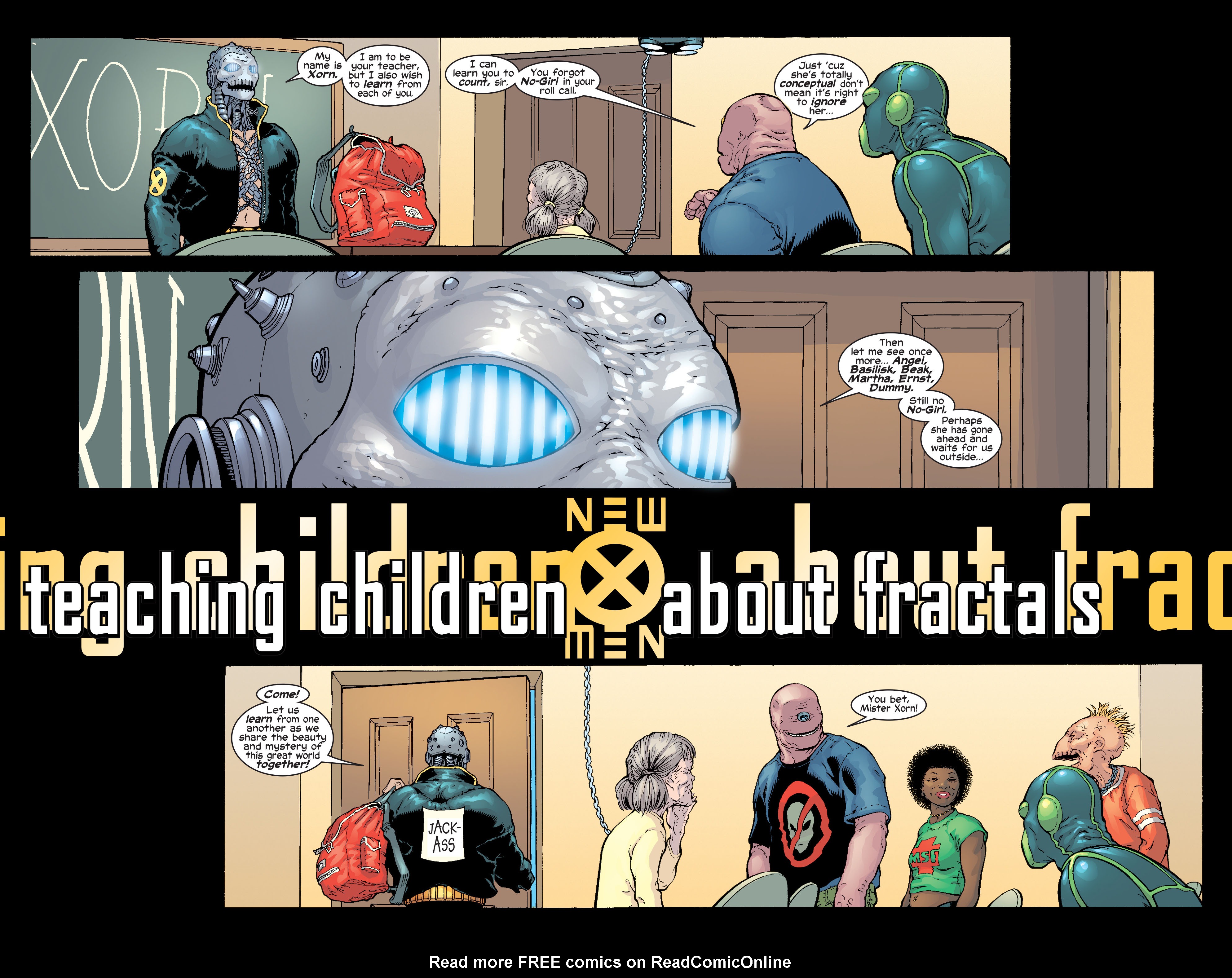 Read online New X-Men (2001) comic -  Issue #135 - 4
