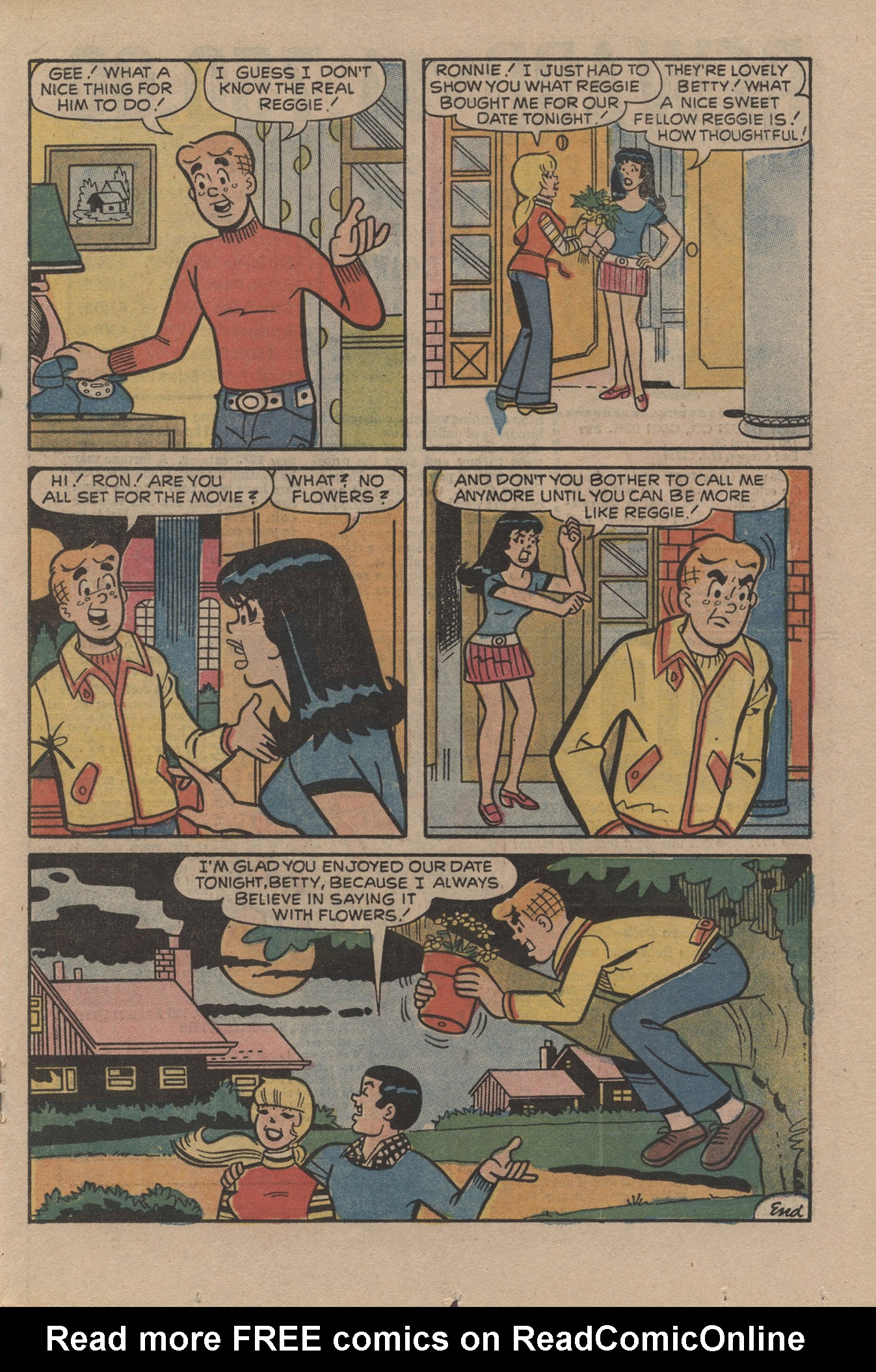 Read online Reggie and Me (1966) comic -  Issue #67 - 27