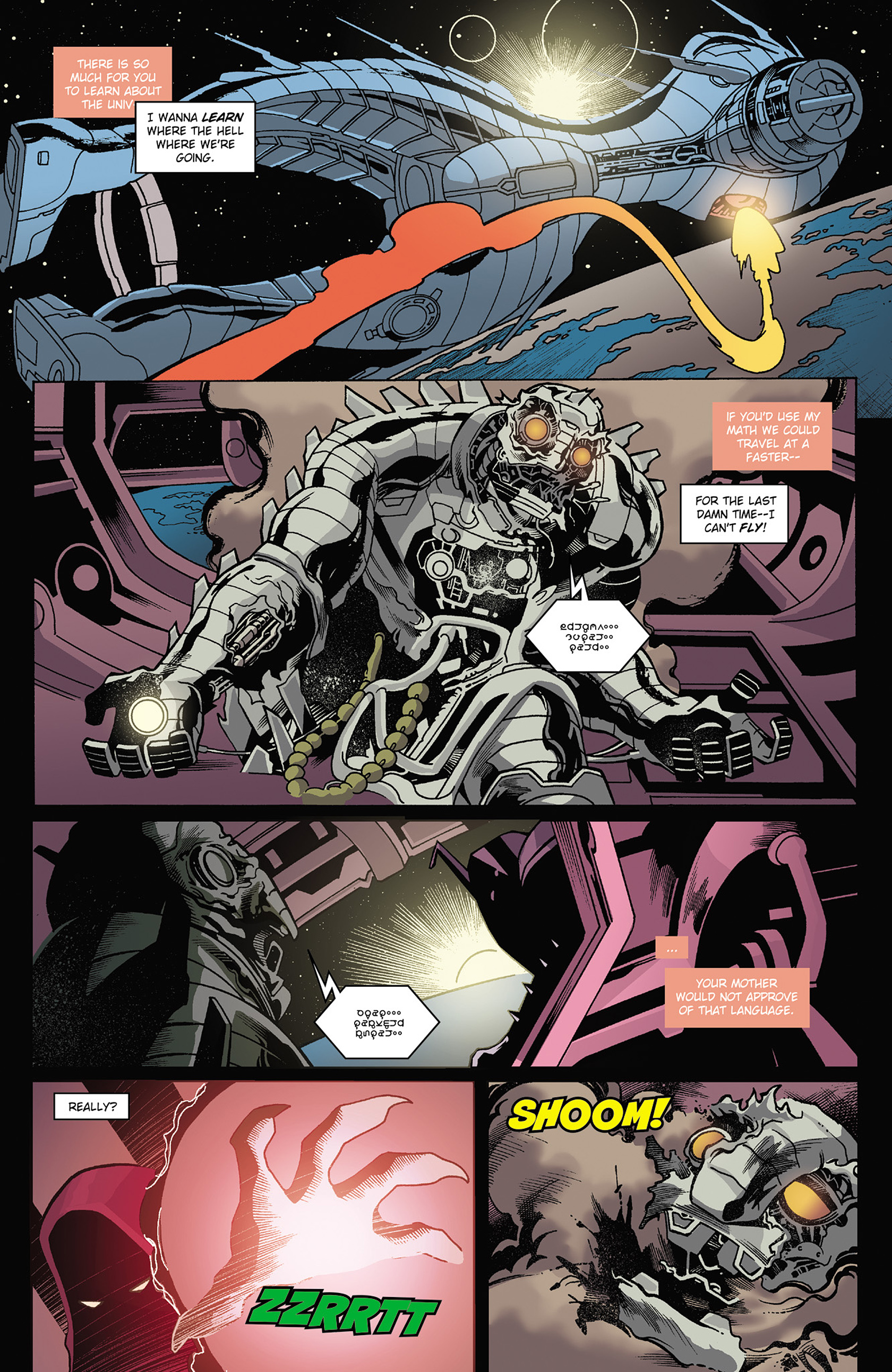 Read online Solar: Man of the Atom (2014) comic -  Issue #3 - 4