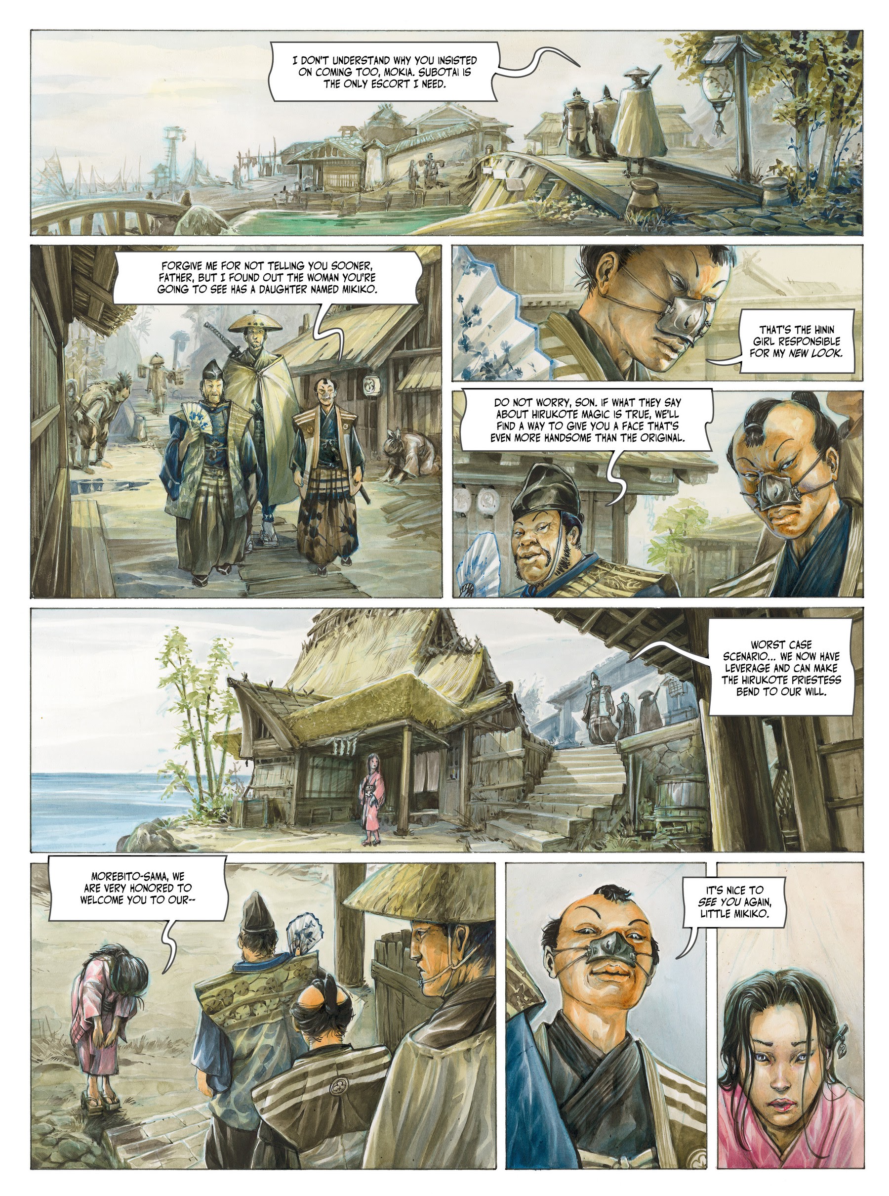 Read online The Mask of Fudo comic -  Issue #1 - 32