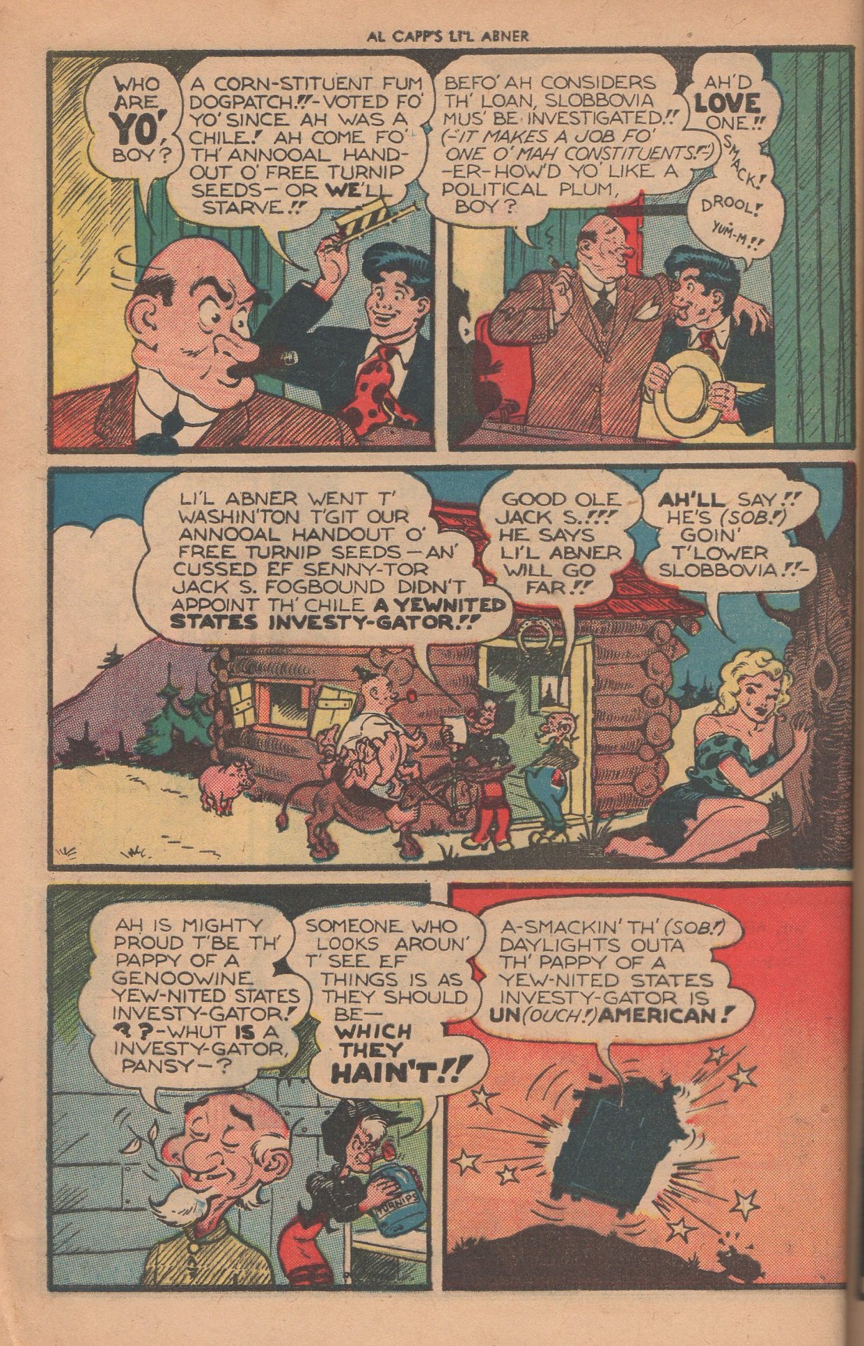 Read online Li'l Abner Comics comic -  Issue #73 - 6