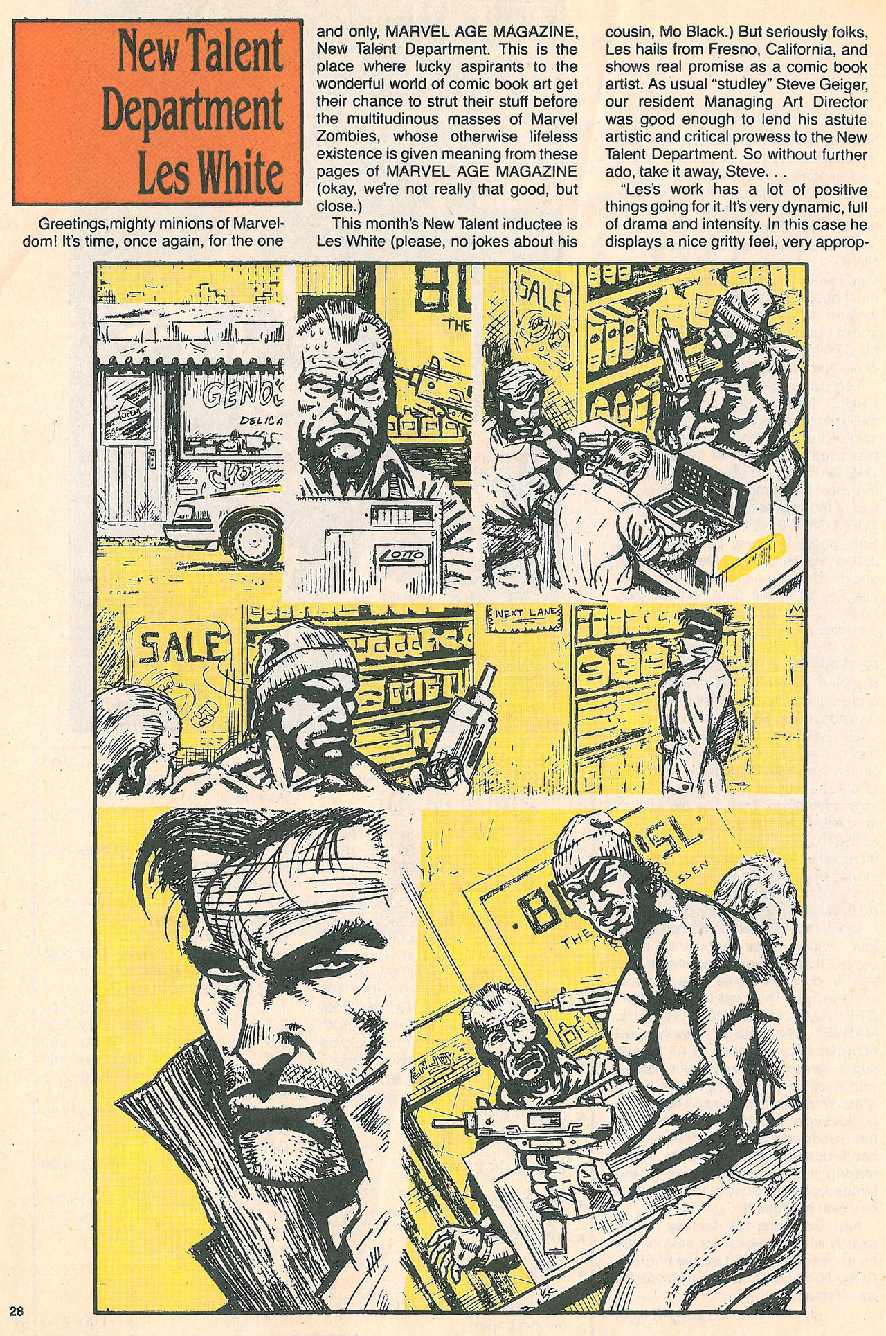 Read online Marvel Age comic -  Issue #97 - 29