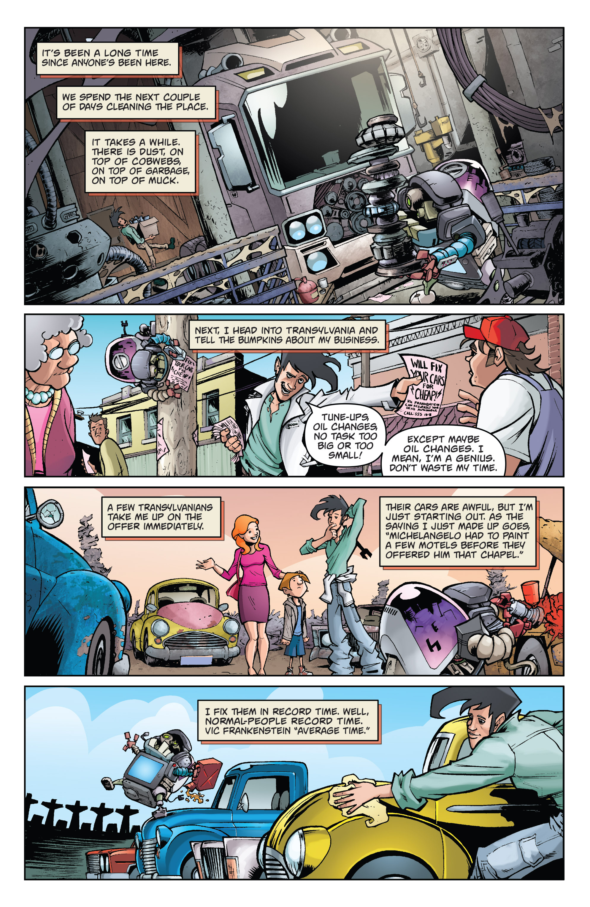 Read online Monster Motors comic -  Issue # Full - 8