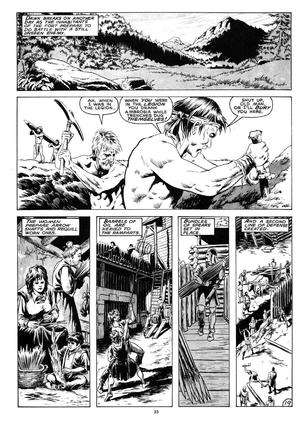Read online The Savage Sword Of Conan comic -  Issue #163 - 24