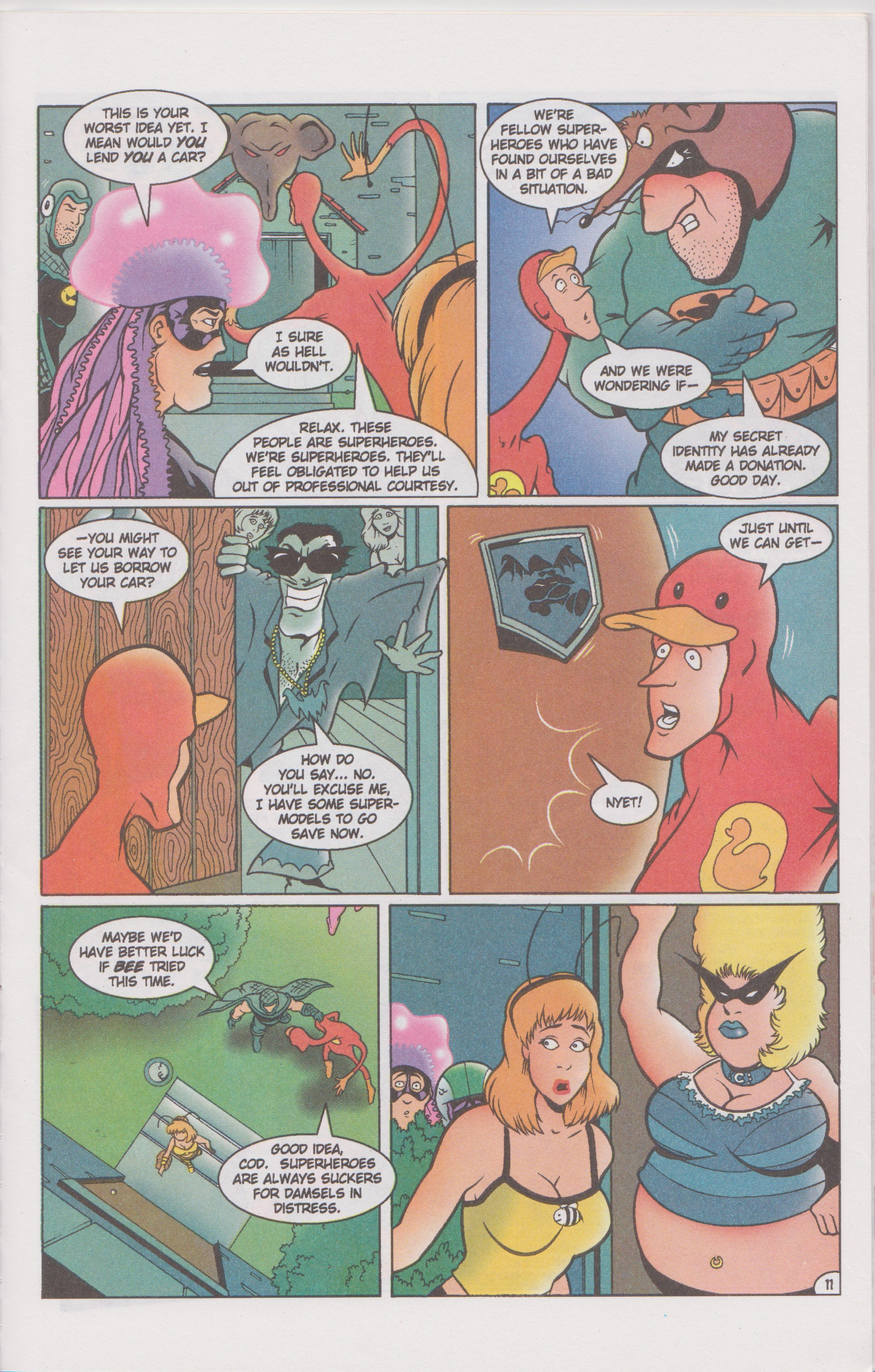 Read online The Tick Color comic -  Issue #4 - 13