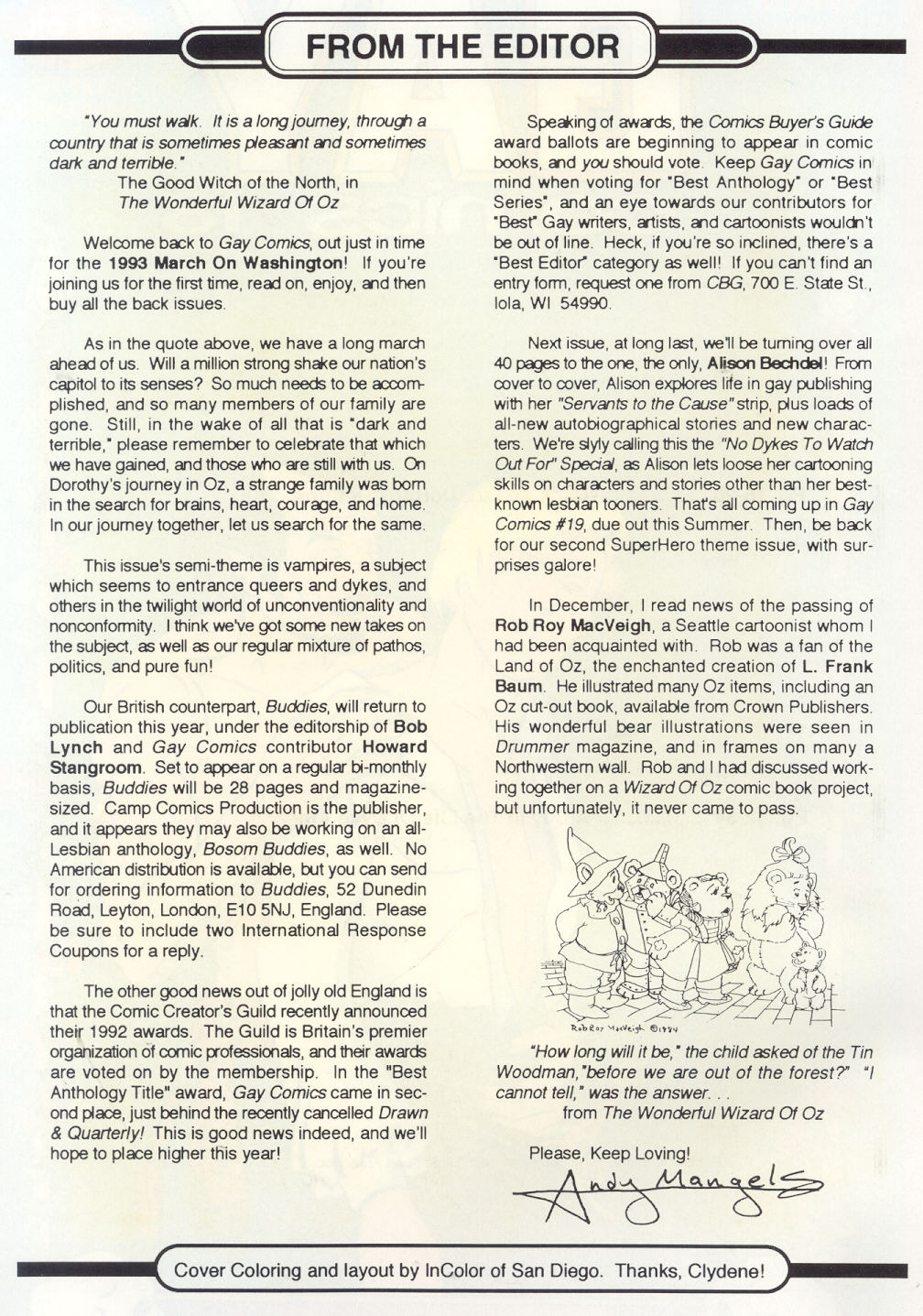 Read online Gay Comix (Gay Comics) comic -  Issue #18 - 3