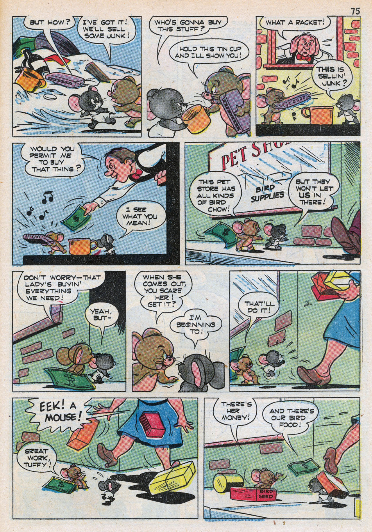 Read online M.G.M.'s Tom and Jerry's Winter Fun comic -  Issue #3 - 78