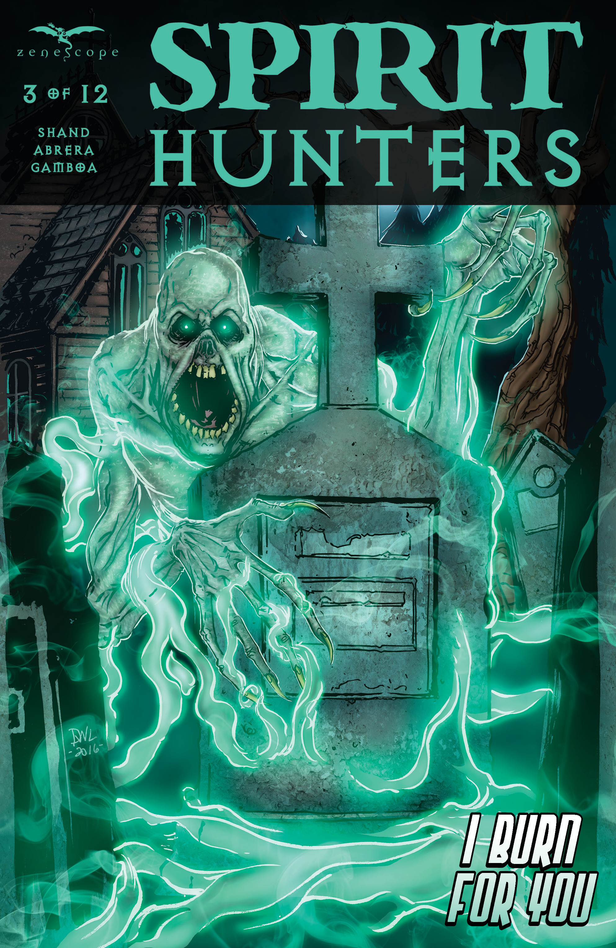 Read online Spirit Hunters comic -  Issue #3 - 1