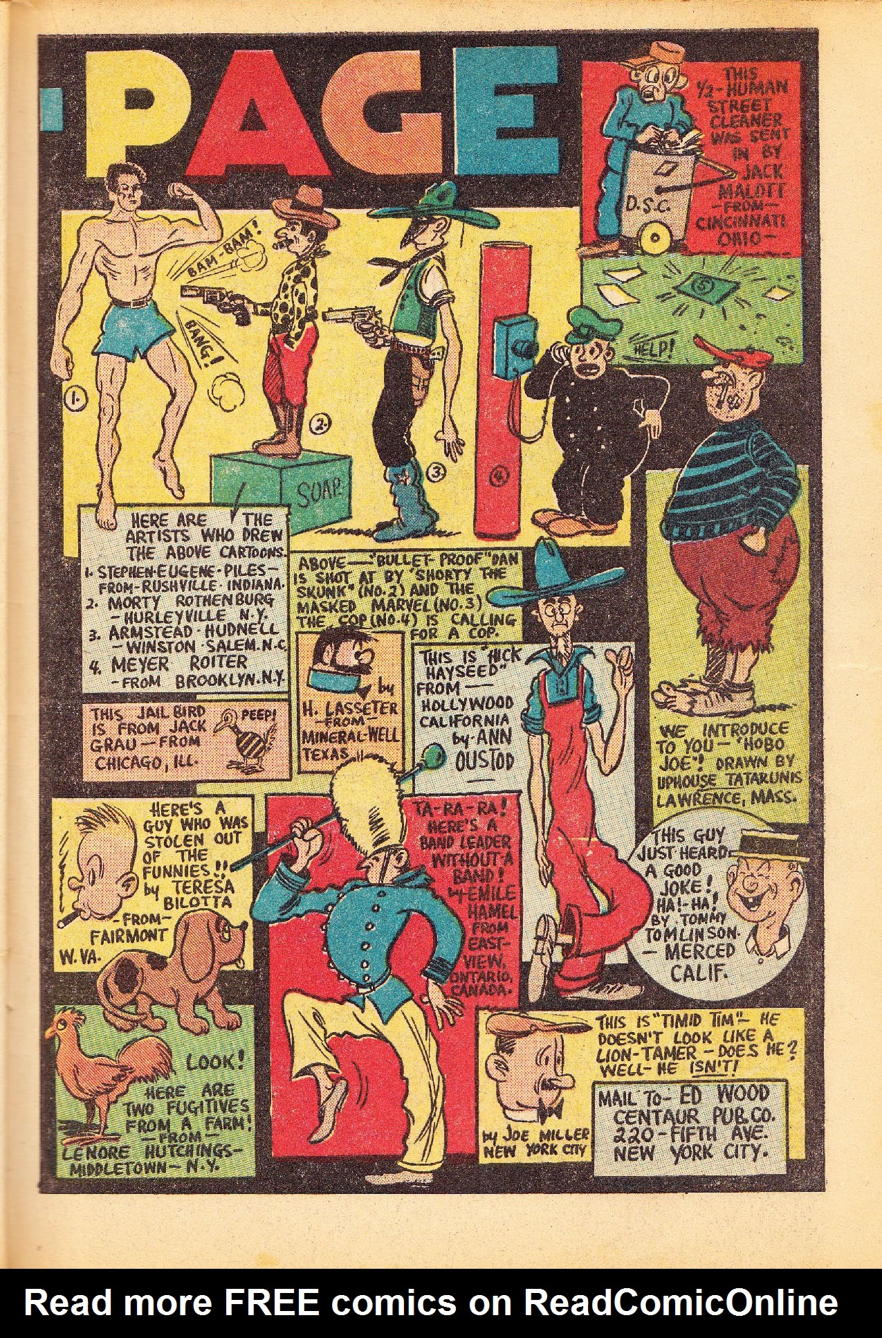Read online Funny Pages comic -  Issue #34 - 36