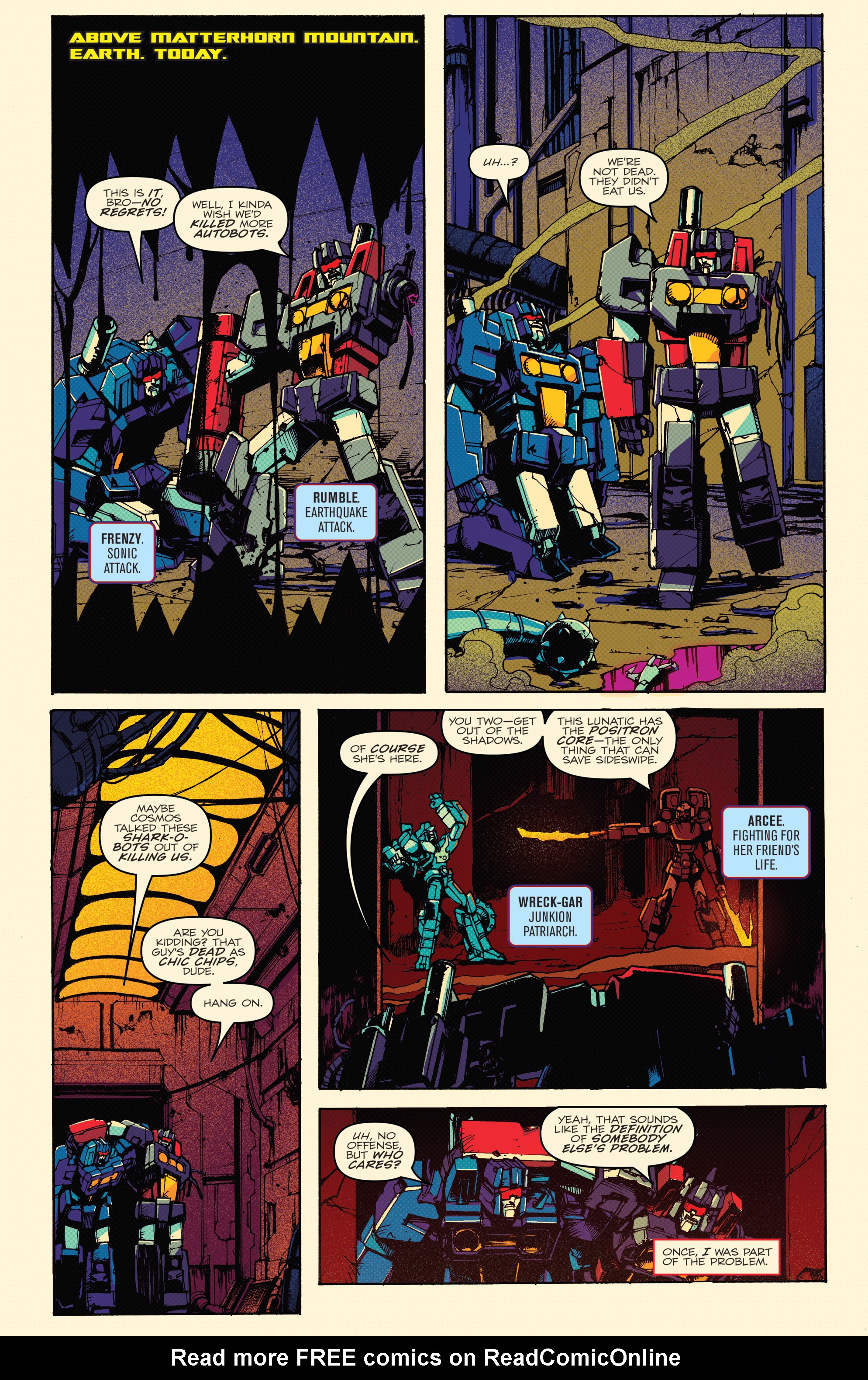 Read online Optimus Prime comic -  Issue #6 - 5