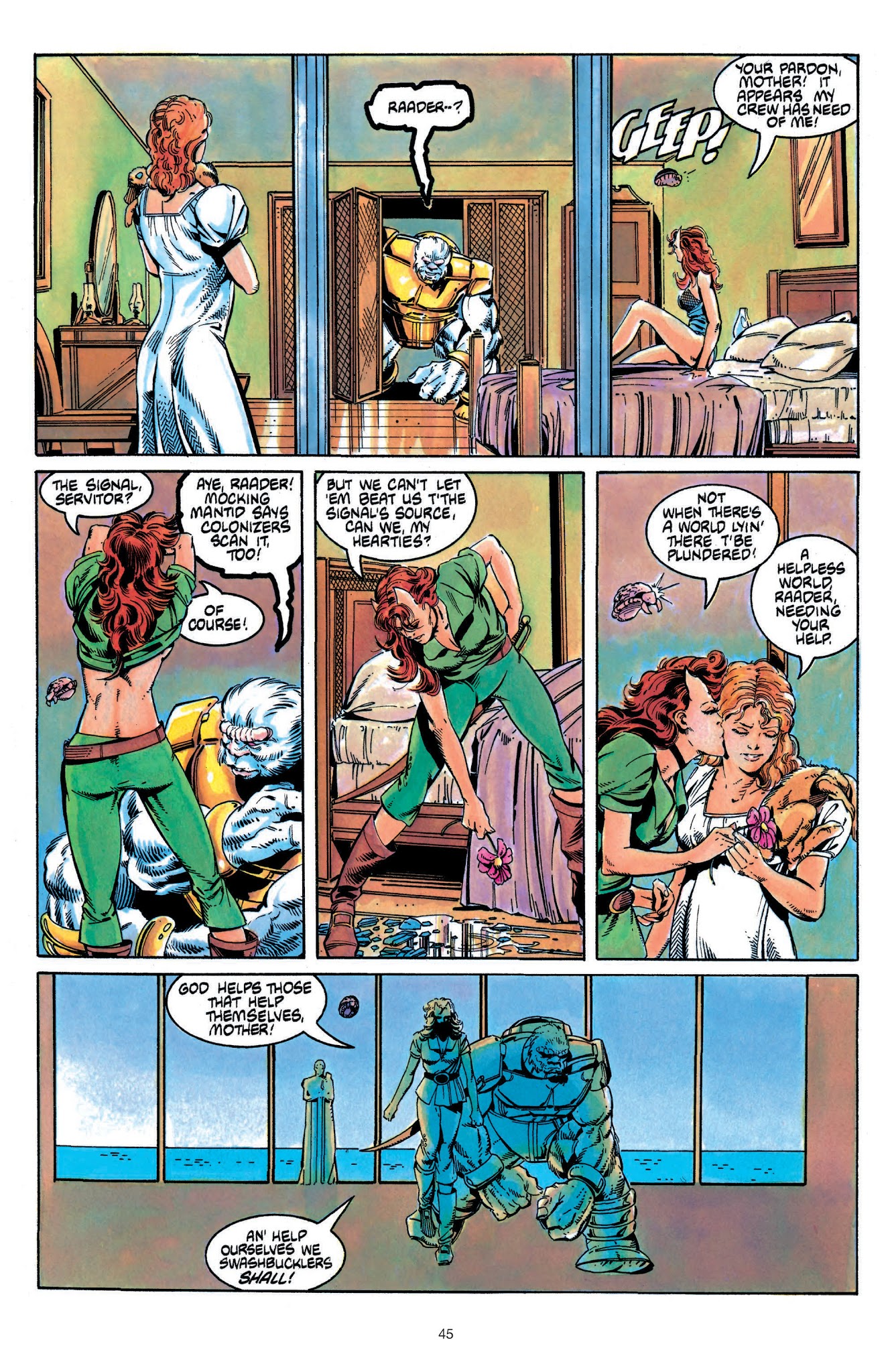 Read online Swords of the Swashbucklers comic -  Issue # TPB - 42