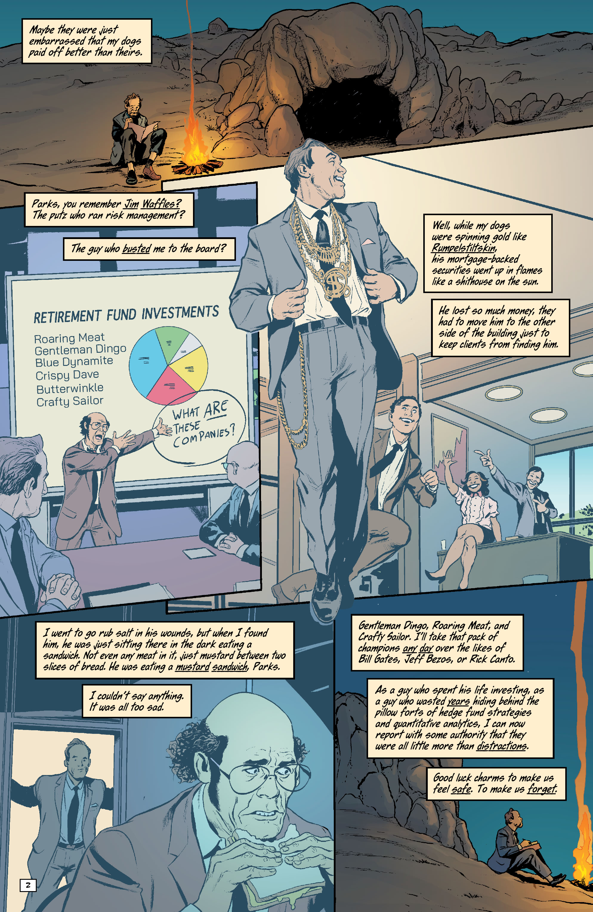 Read online Billionaire Island: Cult of Dogs comic -  Issue #2 - 4