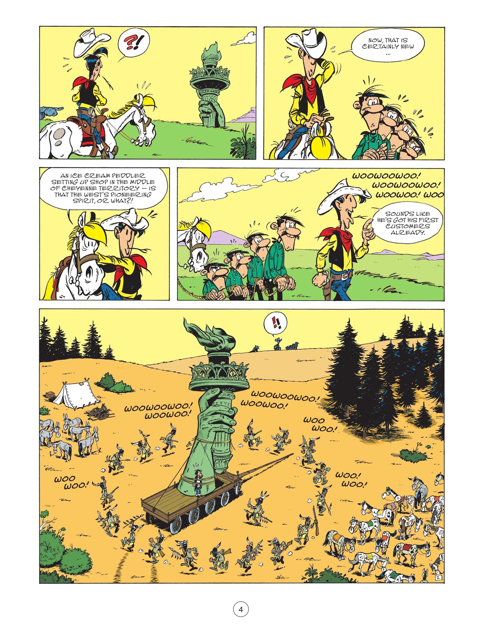 Read online A Lucky Luke Adventure comic -  Issue #71 - 6