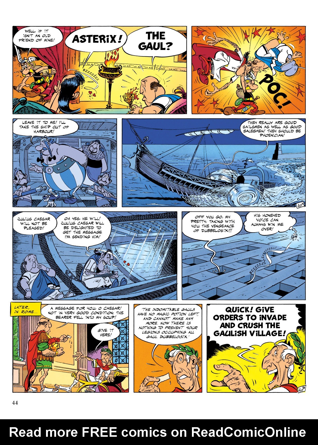 Read online Asterix comic -  Issue #26 - 45