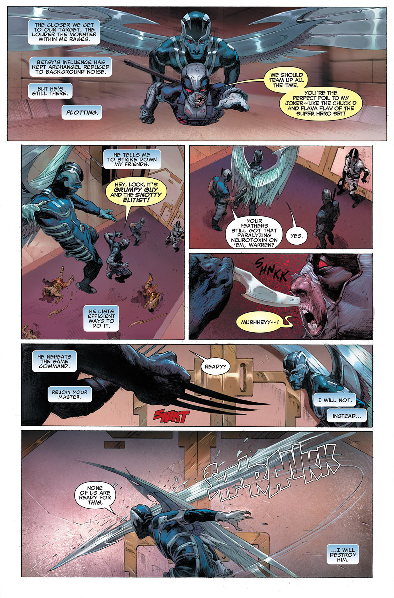 Read online Uncanny X-Force (2010) comic -  Issue #4 - 12