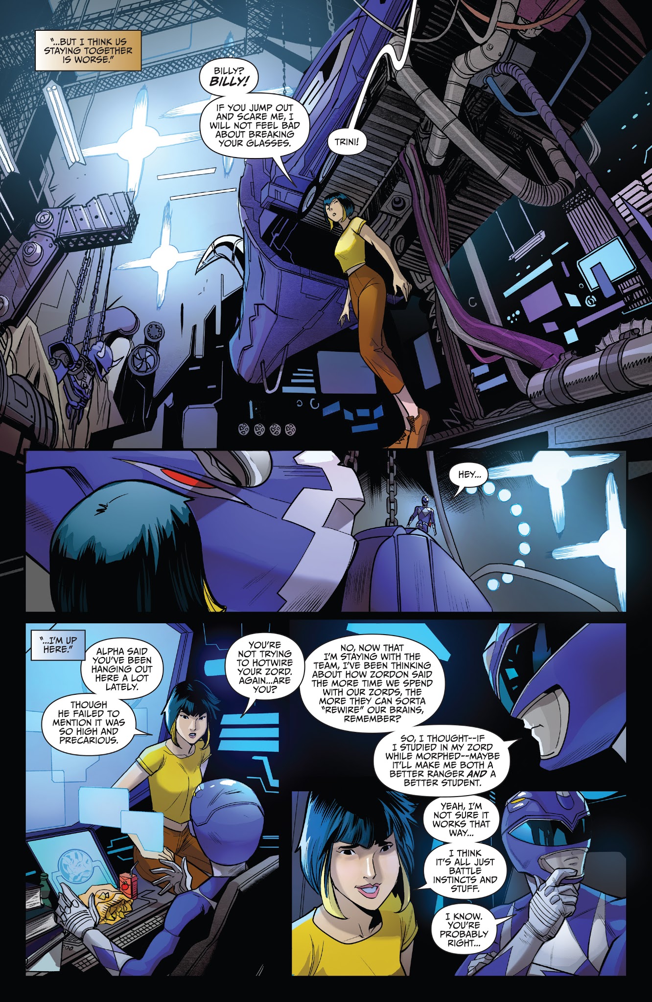 Read online Saban's Go Go Power Rangers comic -  Issue #9 - 7