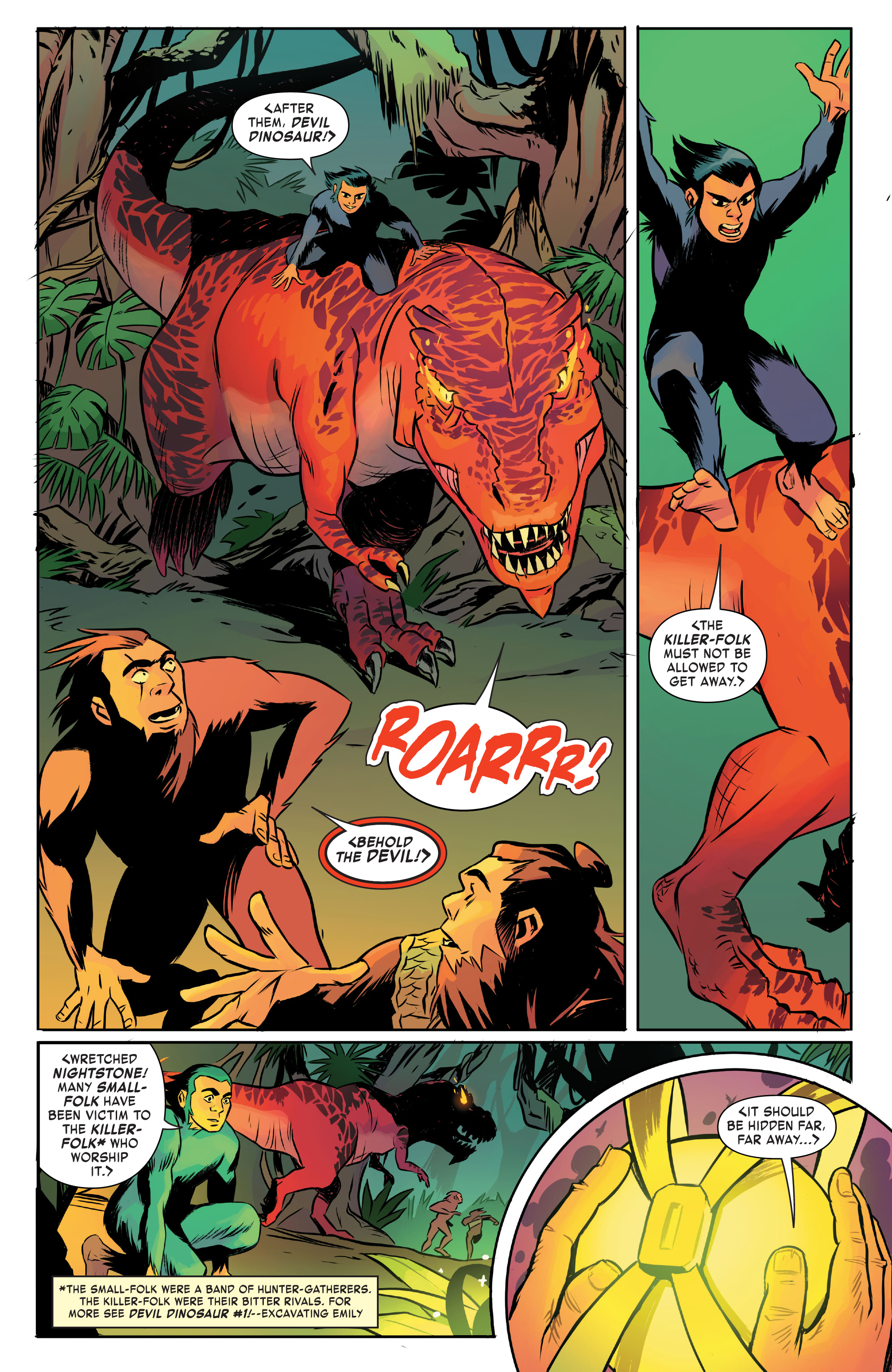 Read online Marvel-Verse: Thanos comic -  Issue #Marvel-Verse (2019) Moon Girl - 15