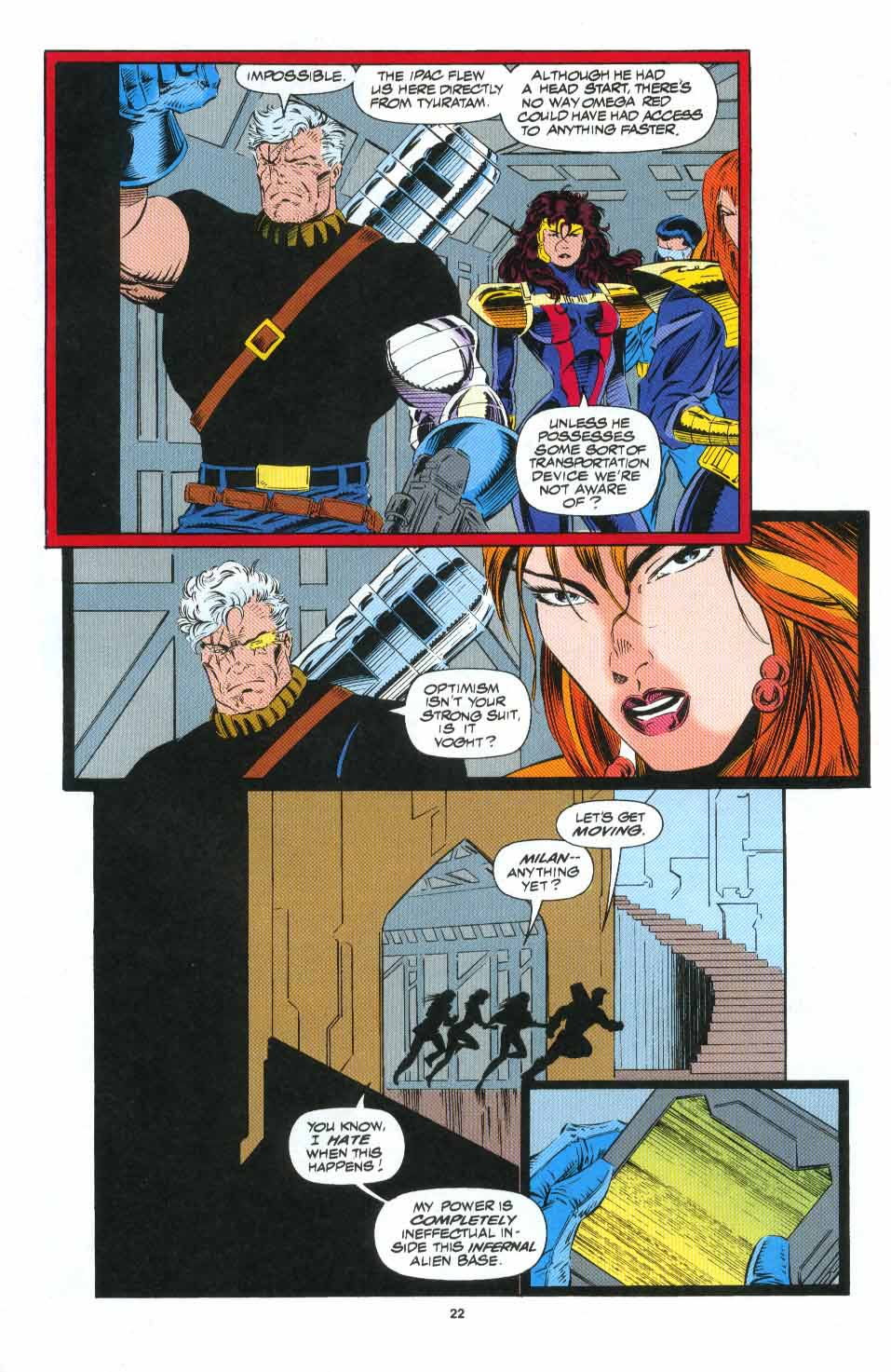 Read online Cable (1993) comic -  Issue #10 - 22
