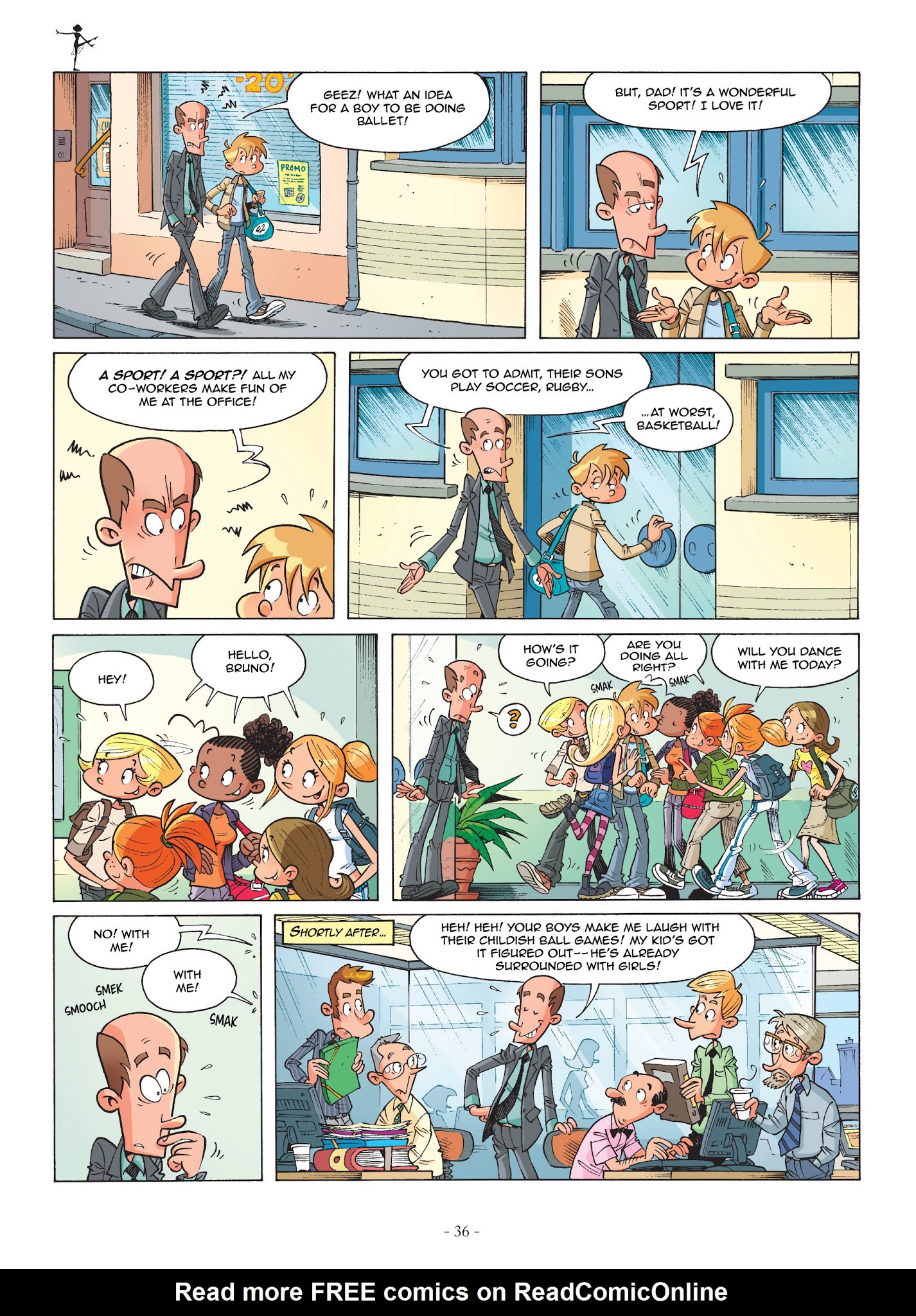 Read online Dance Class comic -  Issue # TPB 2 - 38