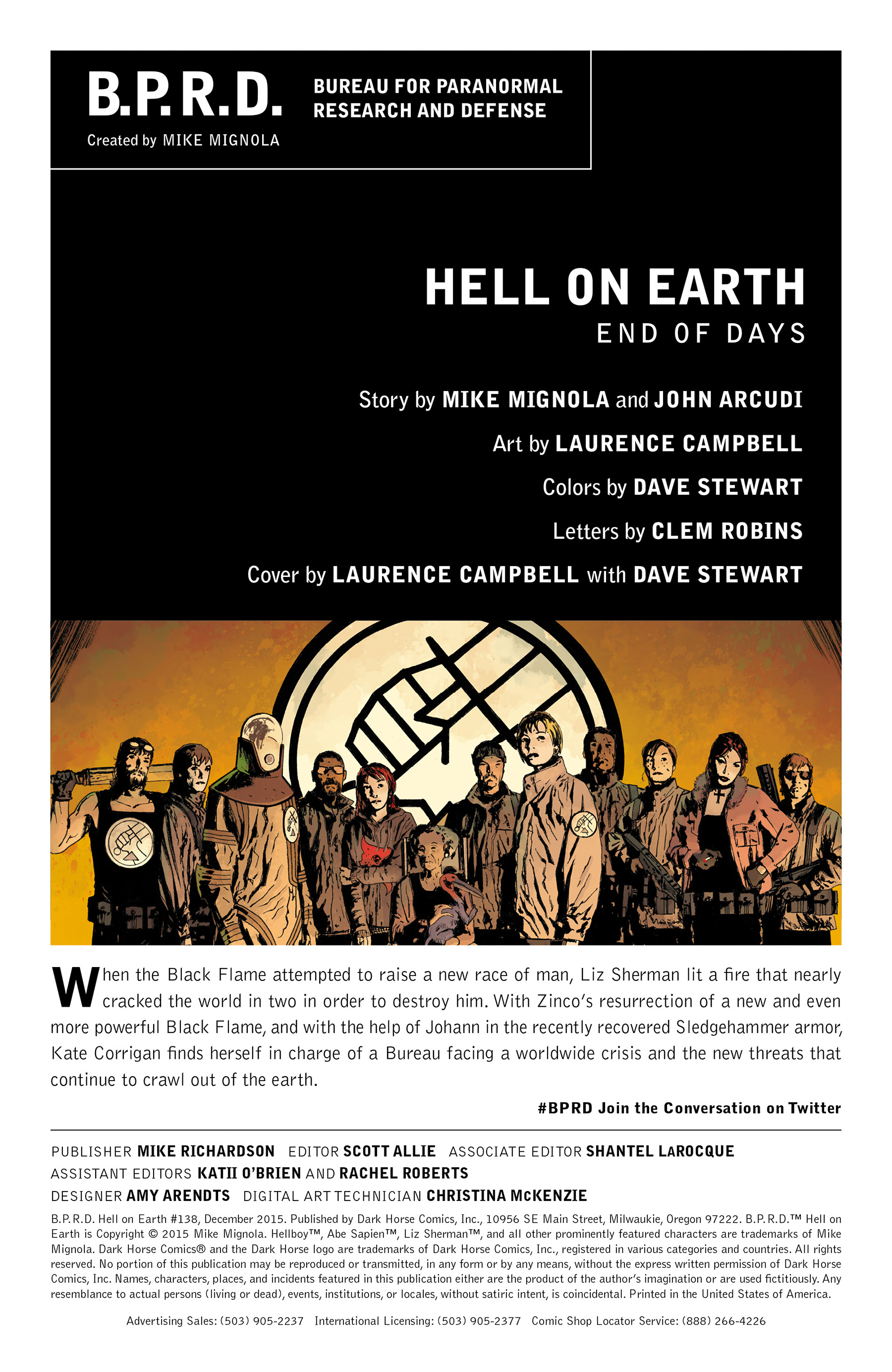 Read online B.P.R.D. Hell on Earth comic -  Issue #138 - 2