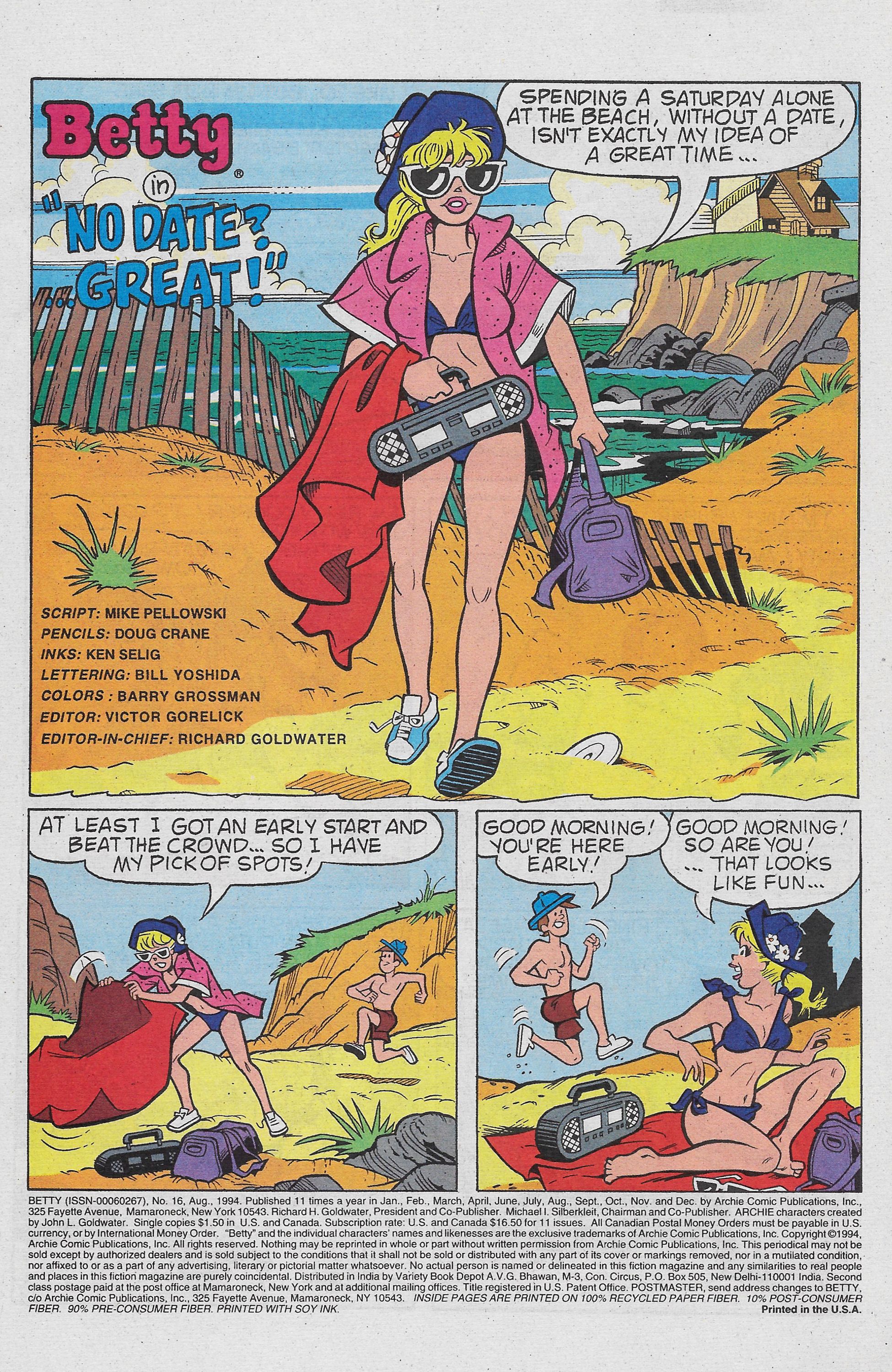 Read online Betty comic -  Issue #16 - 3