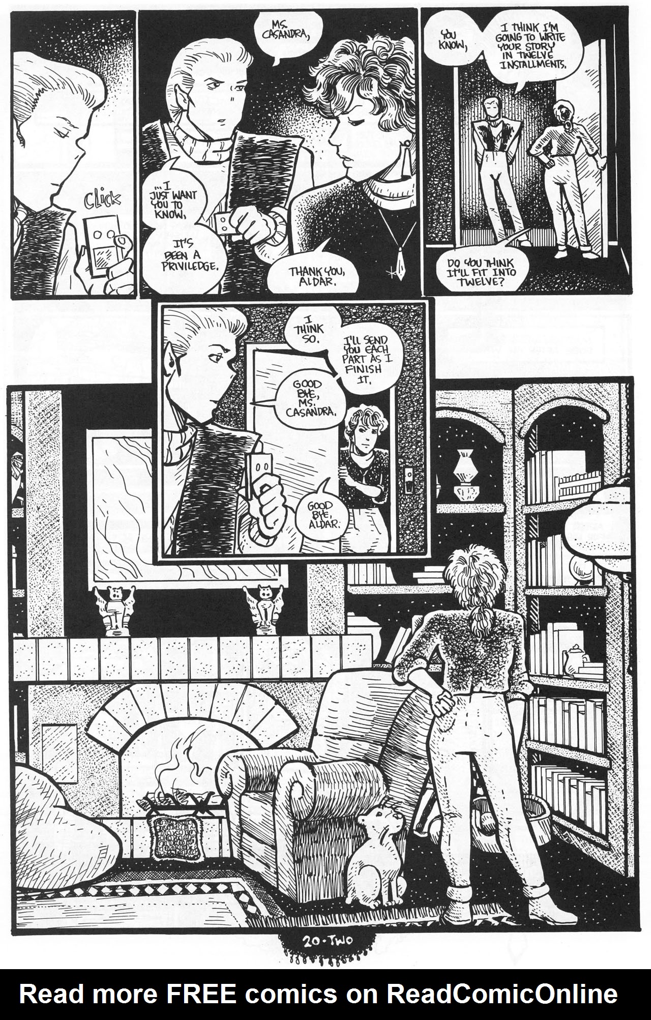 Read online Wandering Star comic -  Issue #21 - 24