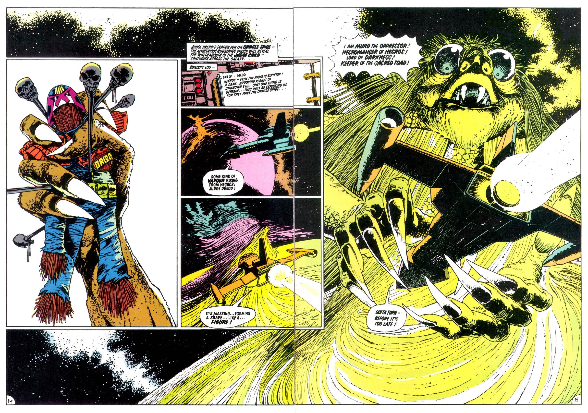 Read online Judge Dredd: The Judge Child Quest comic -  Issue #3 - 18