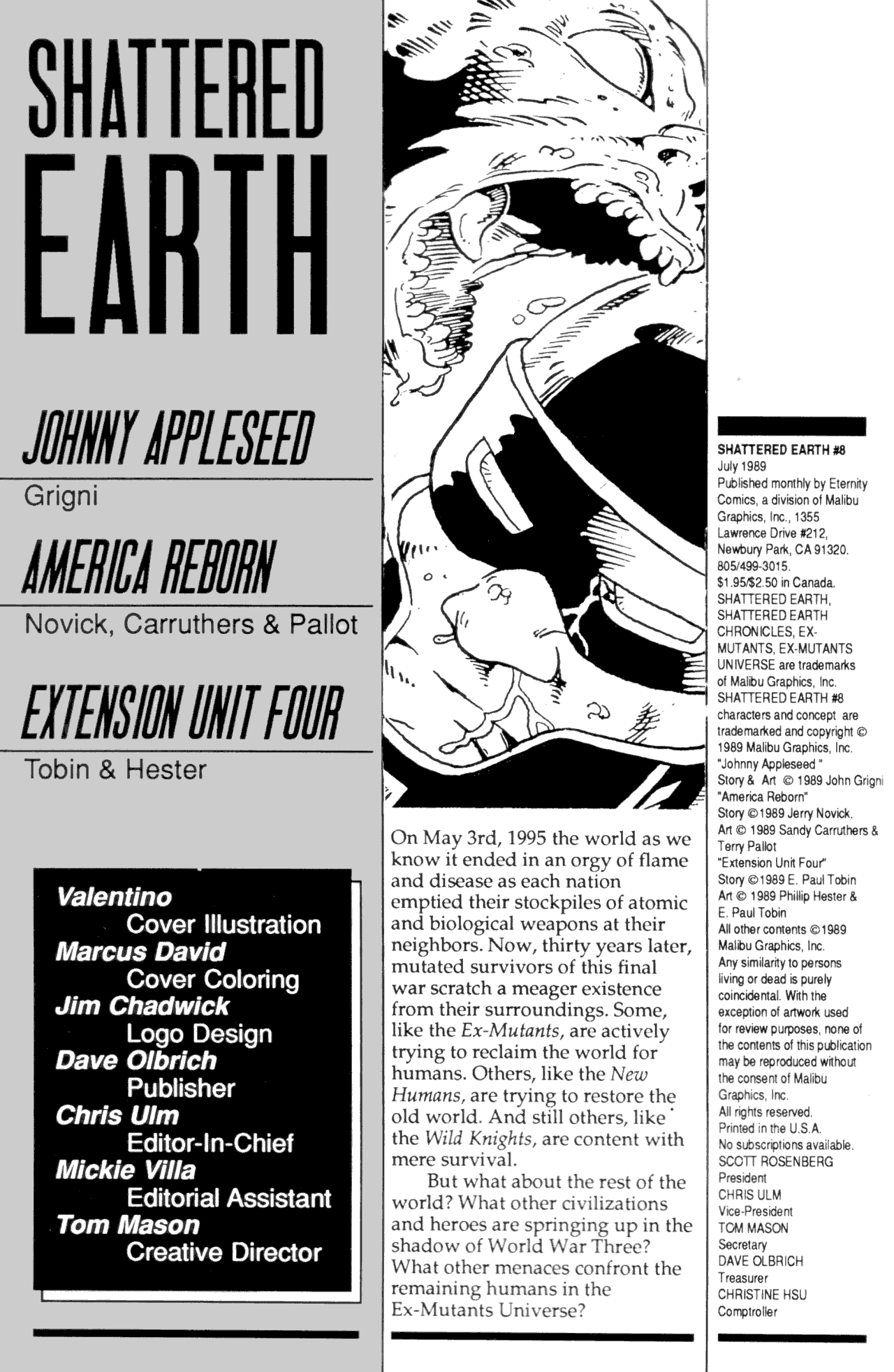 Read online Shattered Earth comic -  Issue #8 - 2