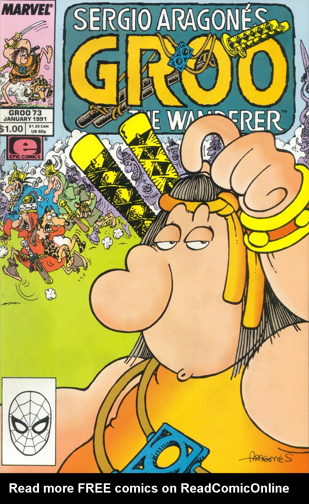 Read online Sergio Aragonés Groo the Wanderer comic -  Issue #73 - 1