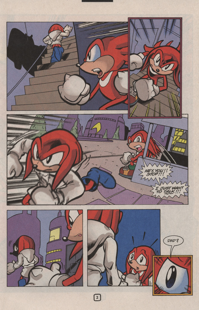 Read online Knuckles the Echidna comic -  Issue #25 - 5