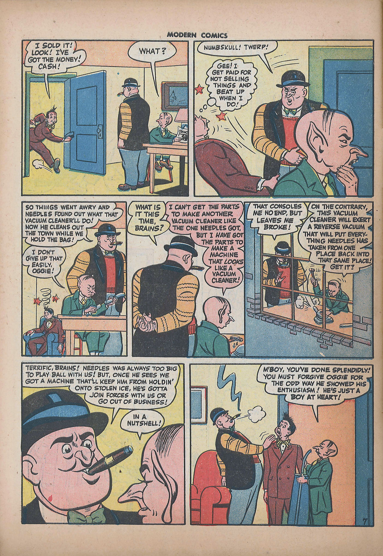 Read online Modern Comics comic -  Issue #52 - 56