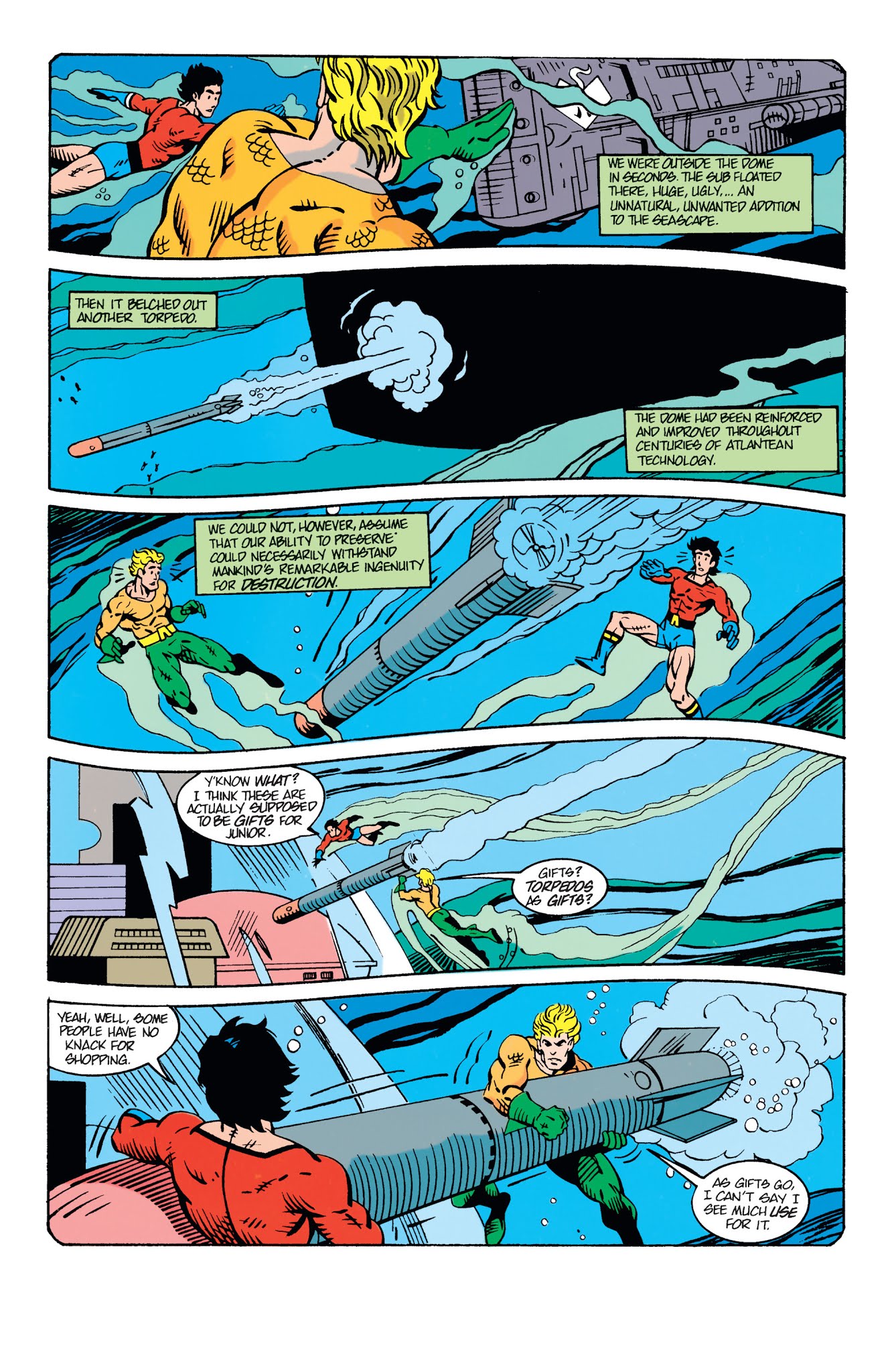 Read online Aquaman (1994) comic -  Issue # _TPB 1 (Part 1) - 92