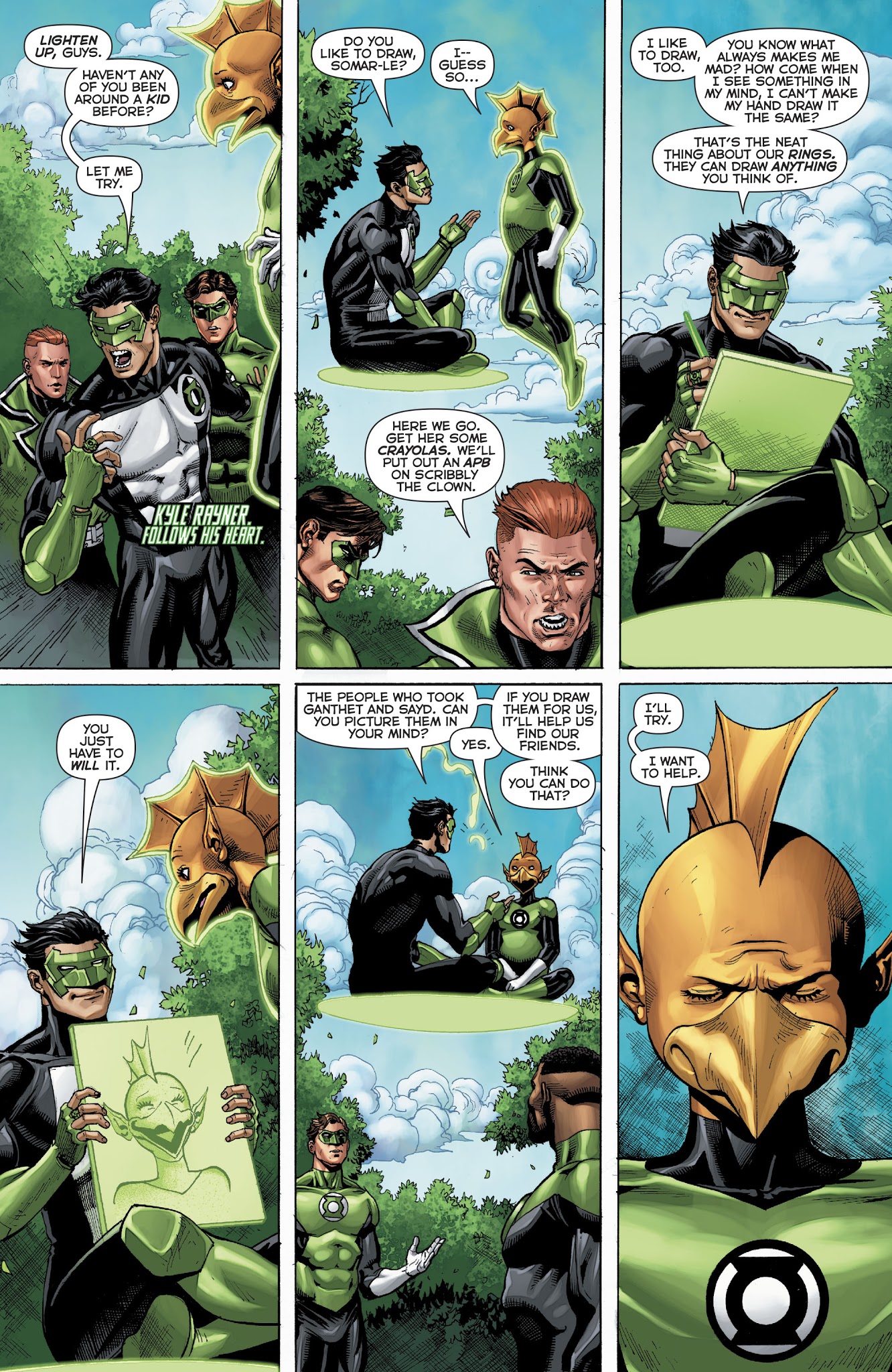 Read online Hal Jordan And The Green Lantern Corps comic -  Issue #34 - 5