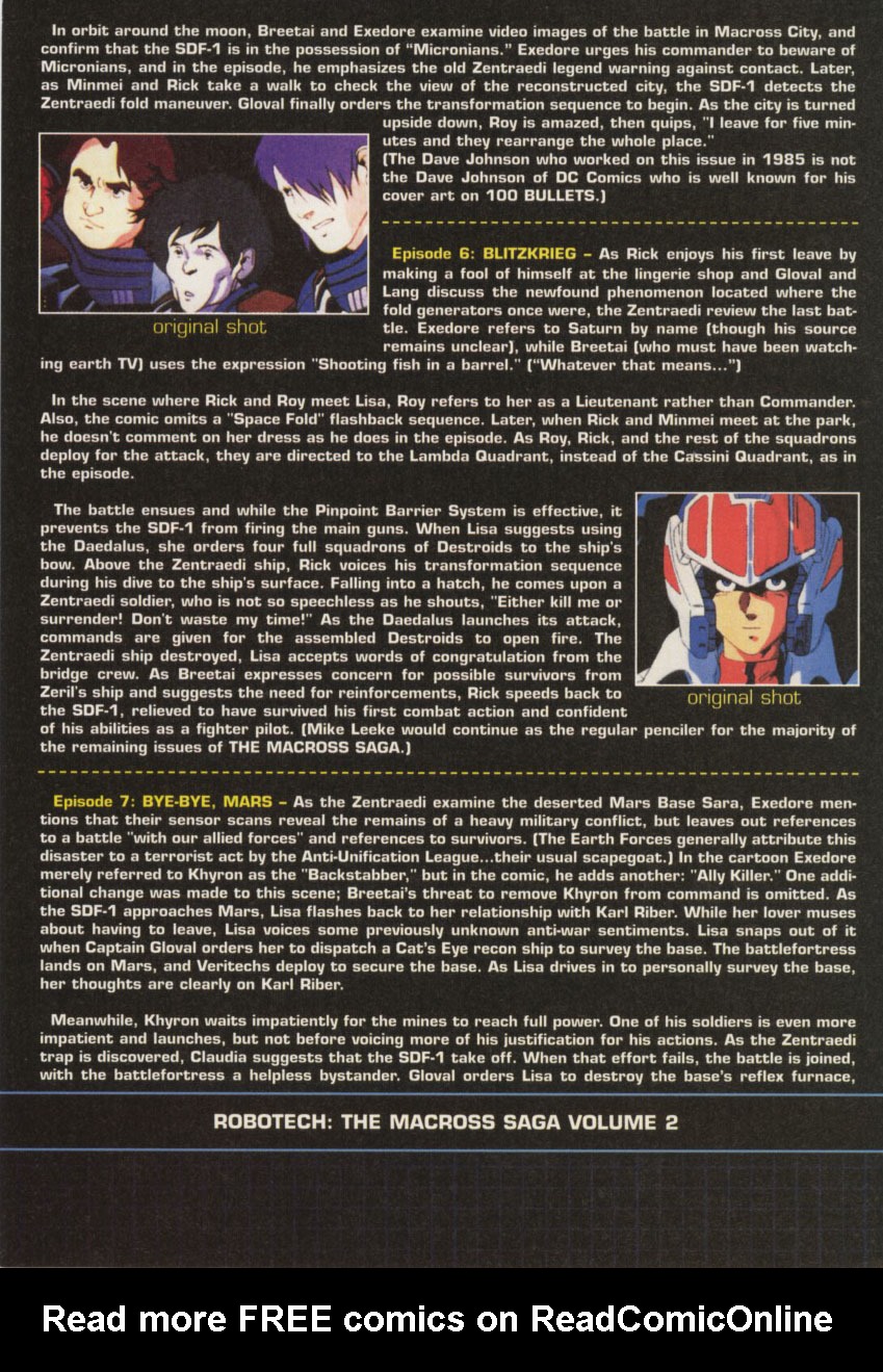 Read online Robotech The Macross Saga comic -  Issue # TPB 2 - 178