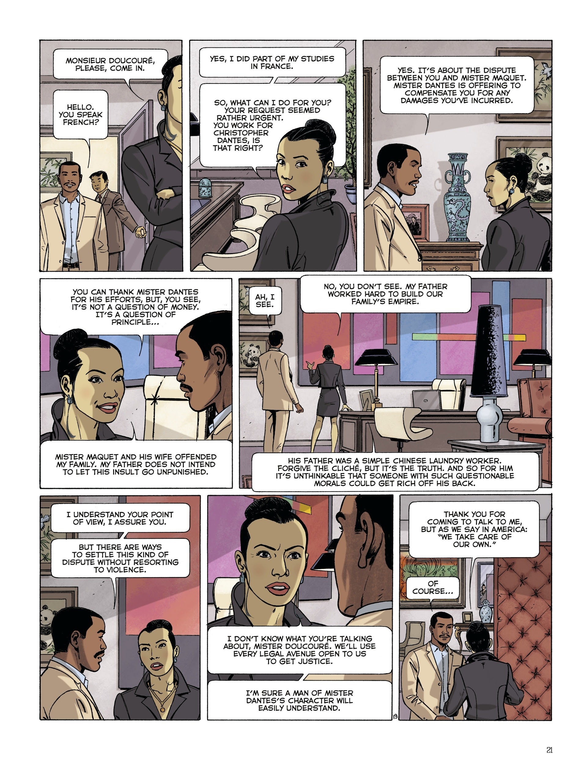 Read online Dantes comic -  Issue #9 - 21