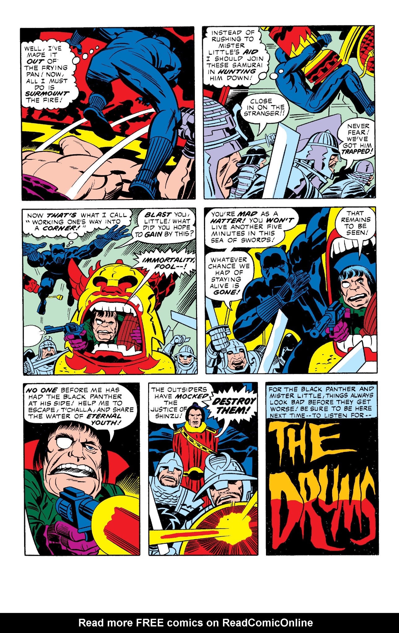 Read online Marvel Masterworks: The Black Panther comic -  Issue # TPB 2 - 112