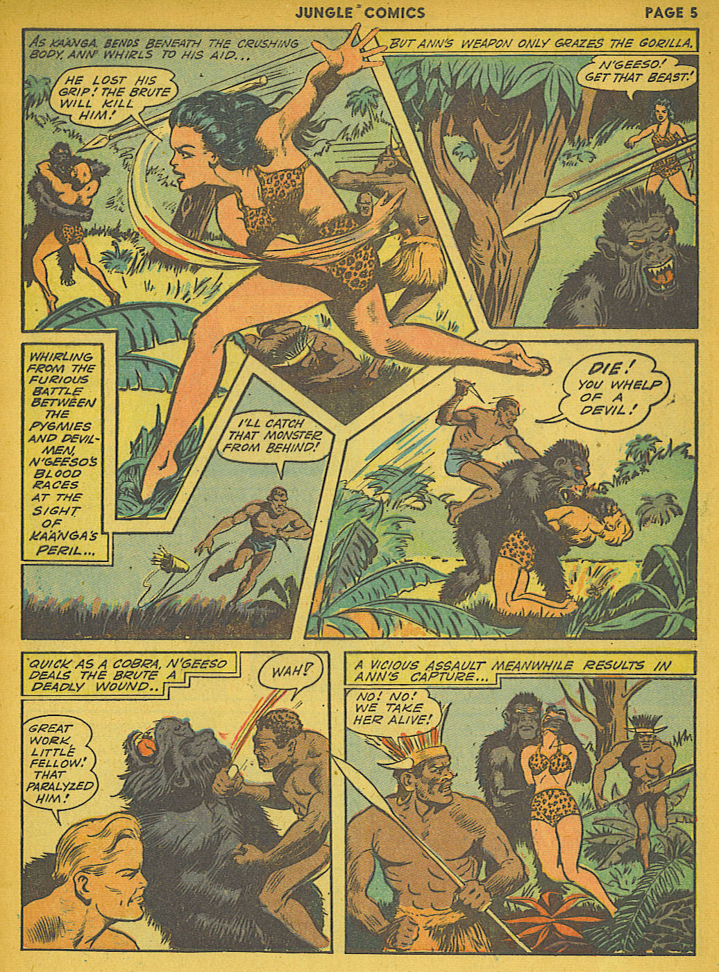 Read online Jungle Comics comic -  Issue #41 - 7
