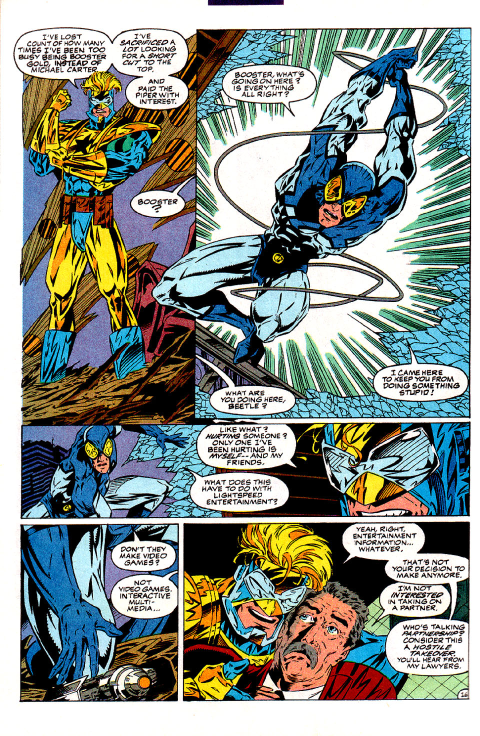 Read online Extreme Justice comic -  Issue #6 - 17