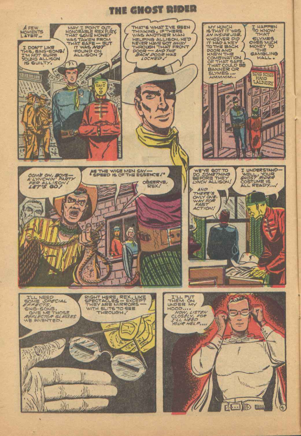 Read online The Ghost Rider (1950) comic -  Issue #13 - 14
