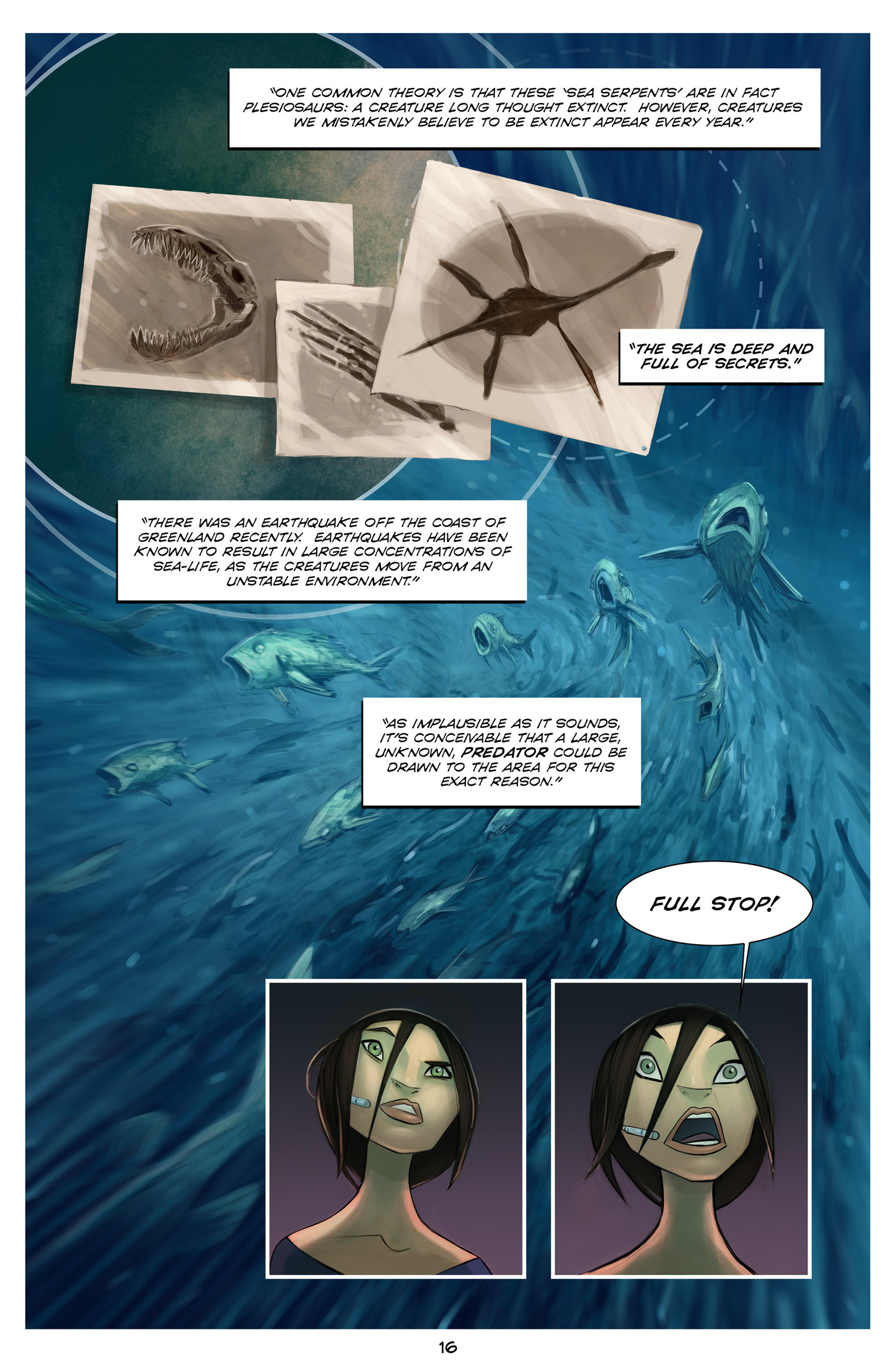 Read online The Deep: Here Be Dragons comic -  Issue #1 - 18