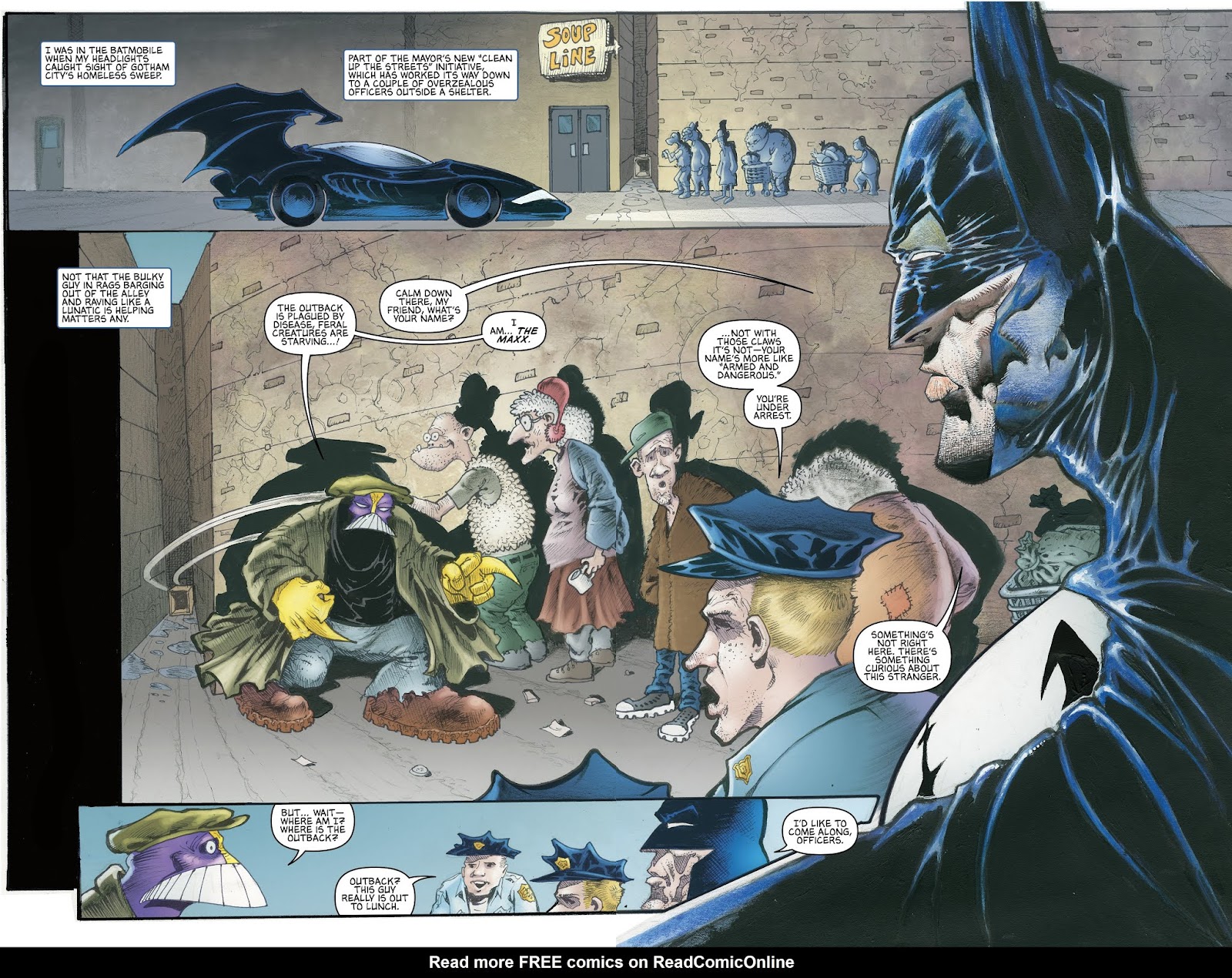 Batman/The Maxx: Arkham Dreams issue 1 - Page 5