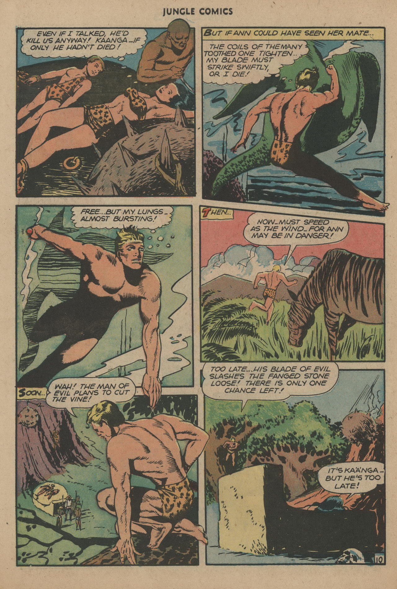 Read online Jungle Comics comic -  Issue #81 - 12