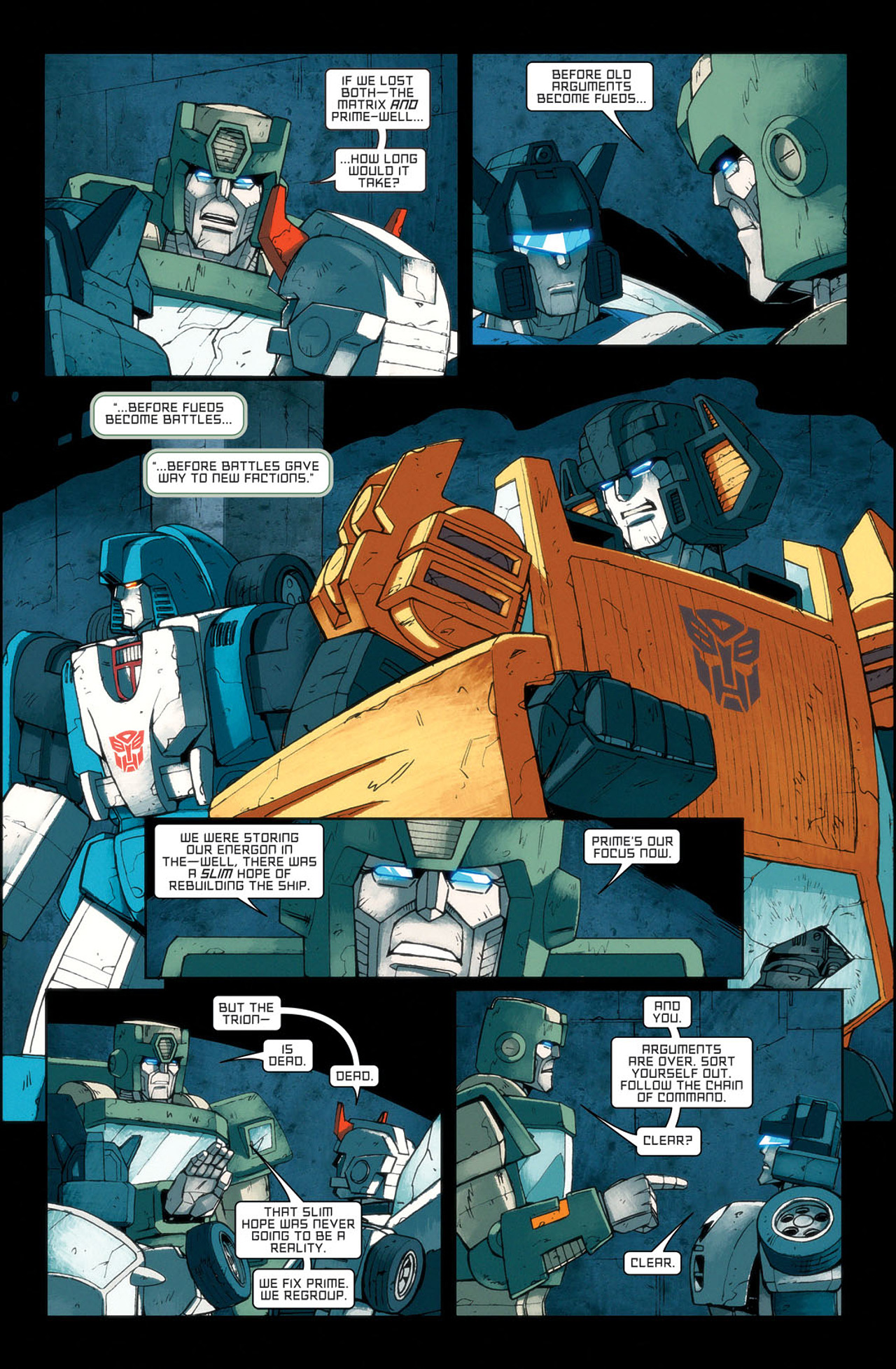 Read online The Transformers: All Hail Megatron comic -  Issue #6 - 16