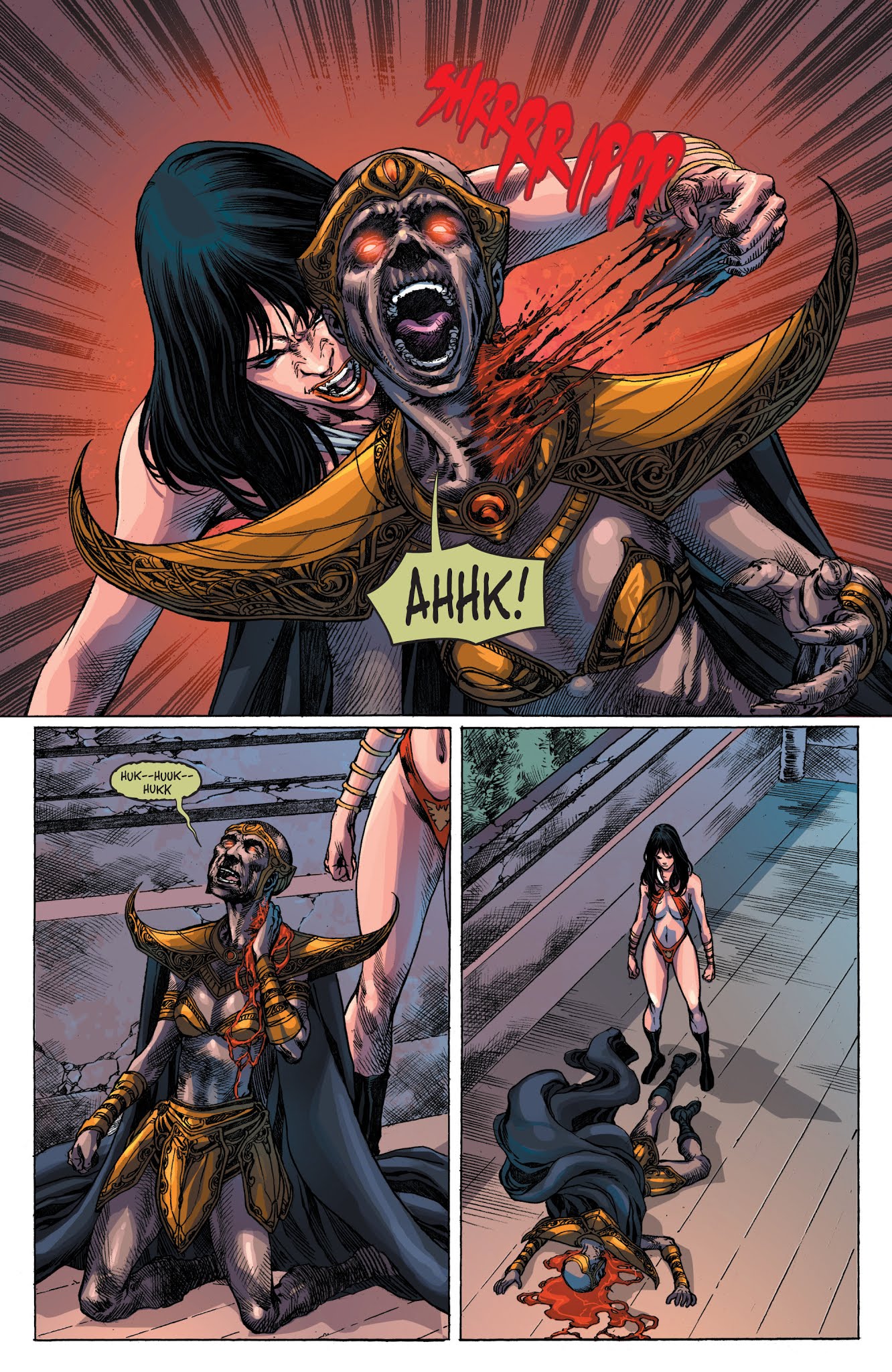 Read online Vampirella/Dejah Thoris comic -  Issue #4 - 16