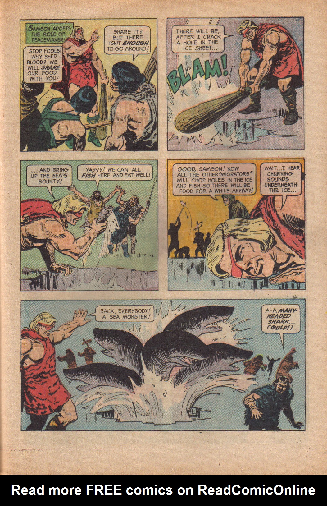 Read online Mighty Samson (1964) comic -  Issue #8 - 25