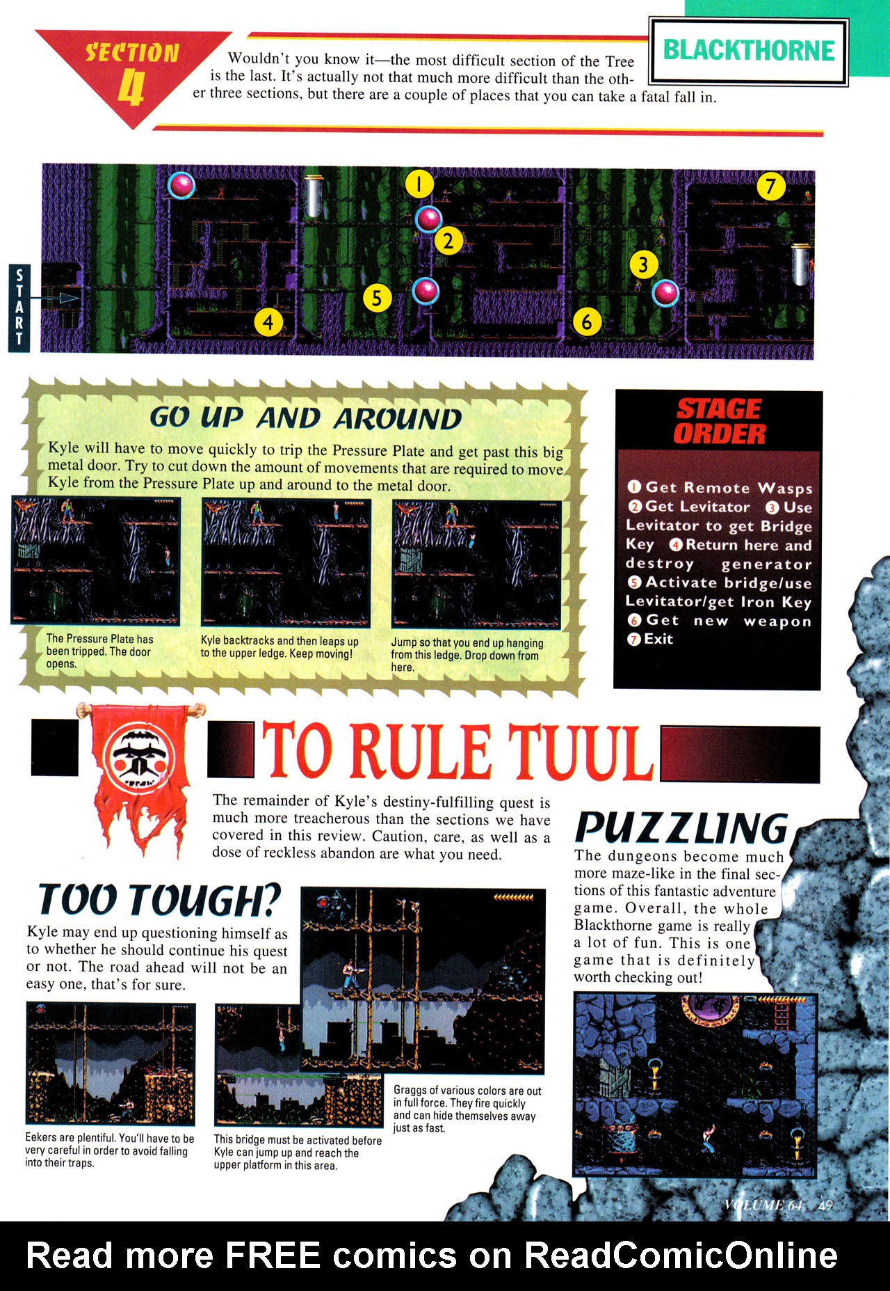 Read online Nintendo Power comic -  Issue #64 - 56